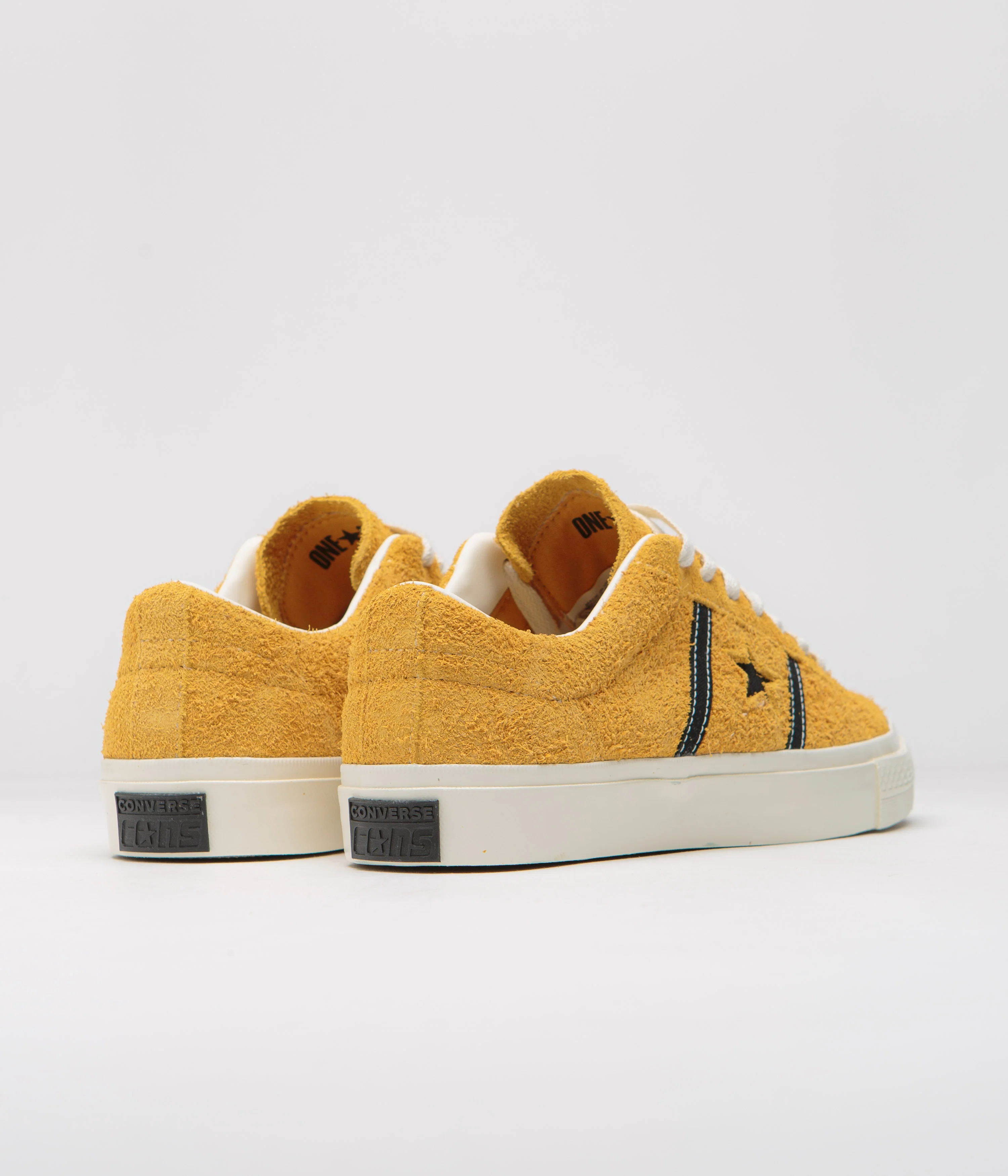 Converse One Star Academy Pro Shoes - Sunflower Gold / Black / Egret - Image 4