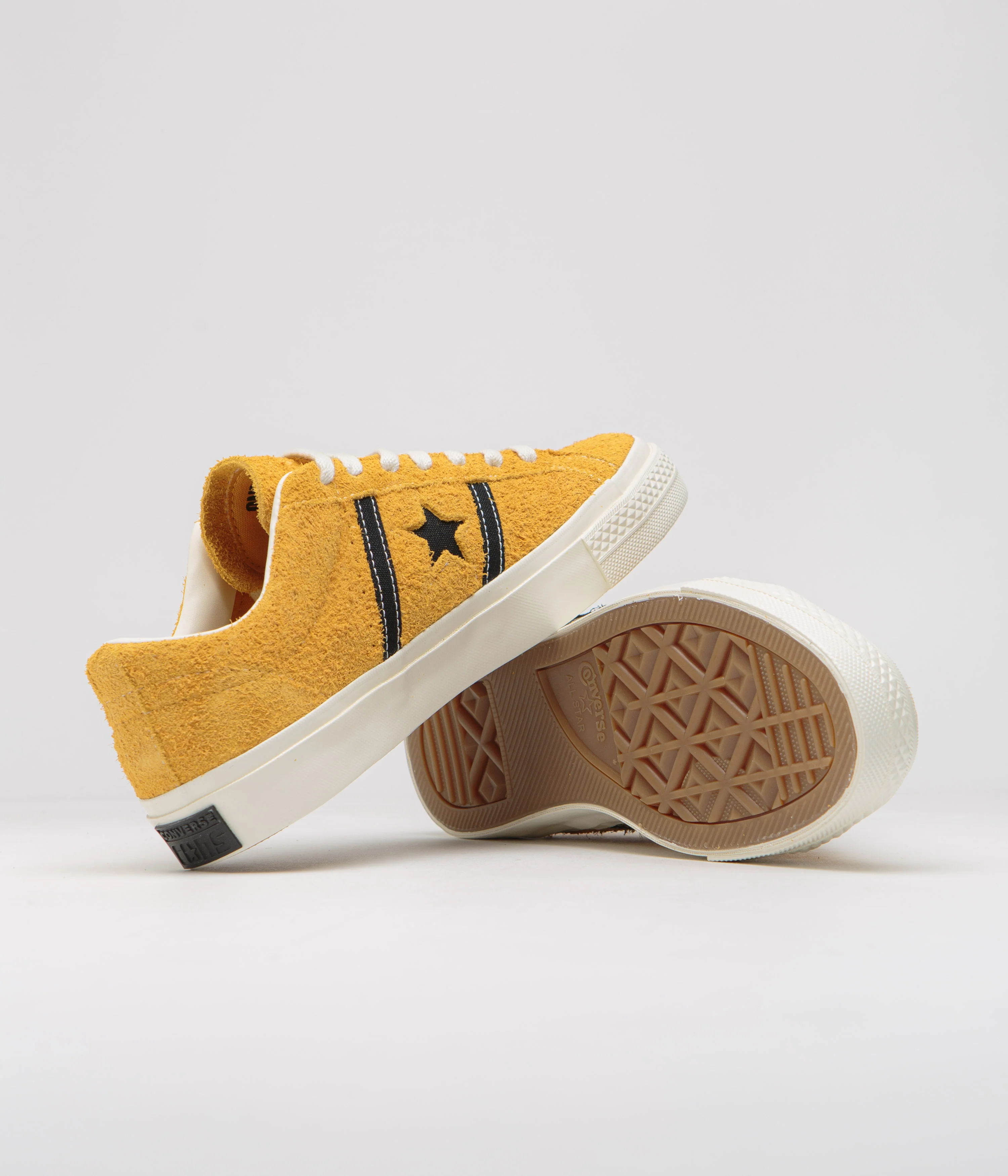 Converse One Star Academy Pro Shoes - Sunflower Gold / Black / Egret - Image 5