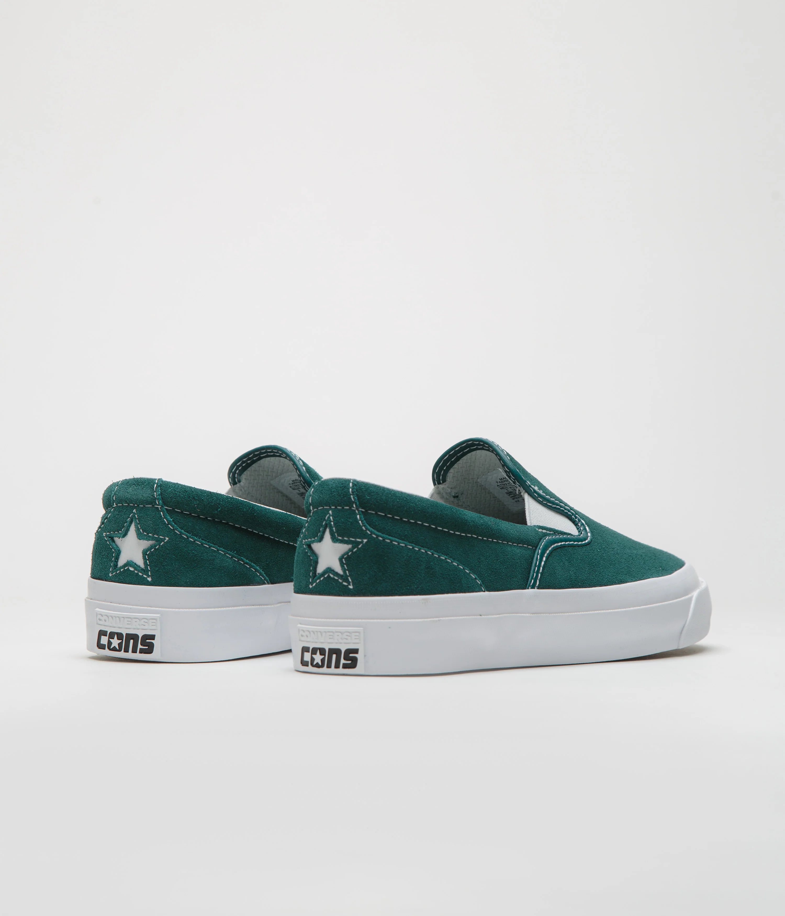 Converse One Star CC Slip Pro Shoes - Rubber Plant / White / White - Image 4