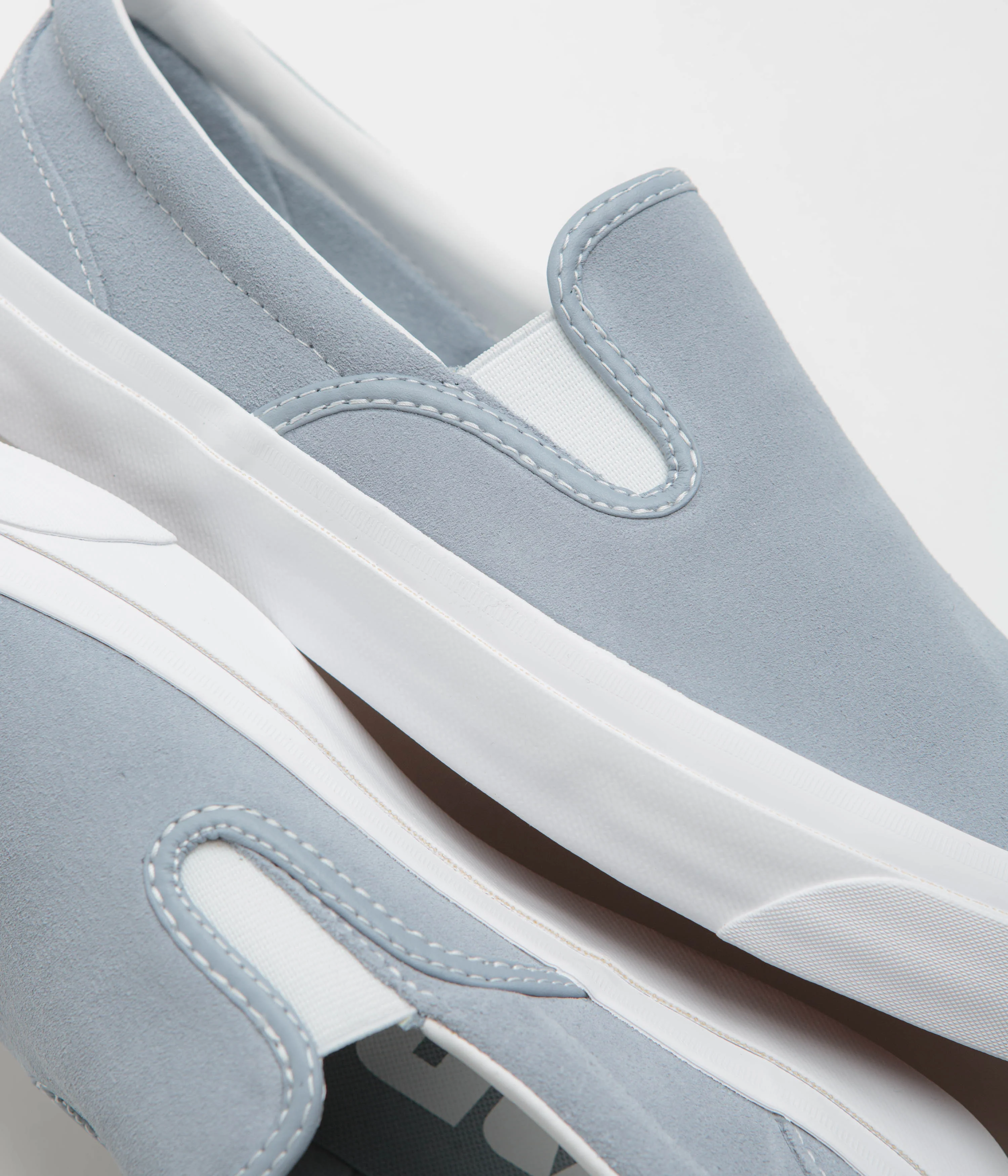 Converse One Star CC Slip Pro Shoes - Wet Stone / White / White - Image 3