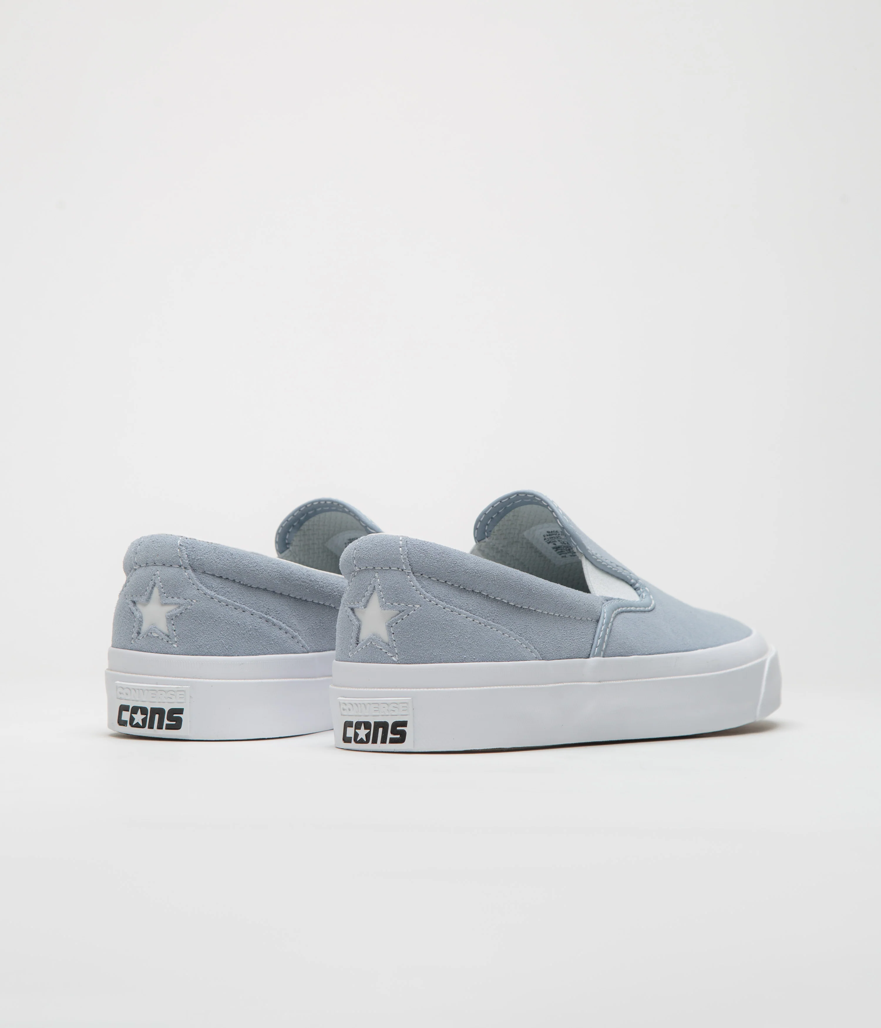 Converse One Star CC Slip Pro Shoes - Wet Stone / White / White - Image 4