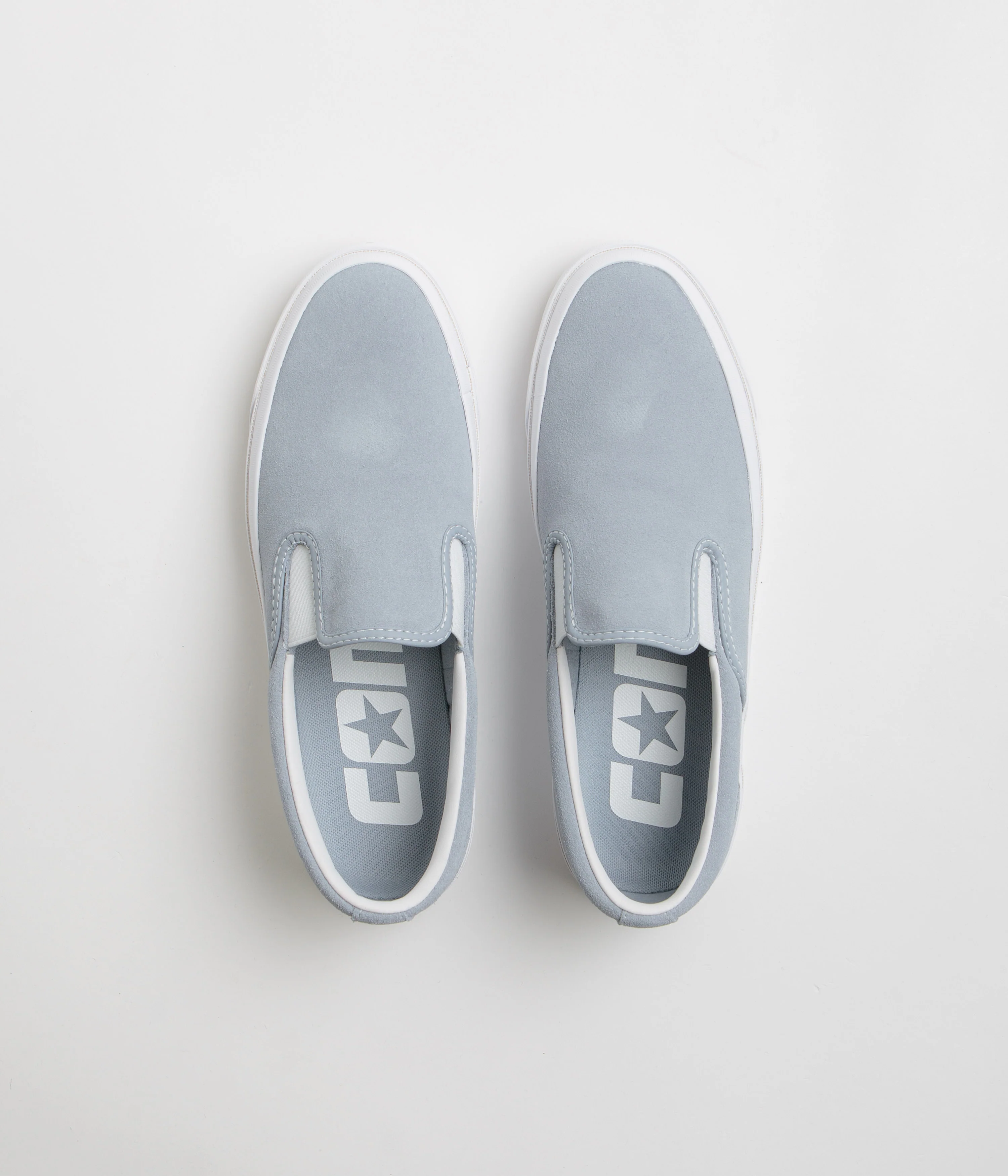 Converse One Star CC Slip Pro Shoes - Wet Stone / White / White - Image 7