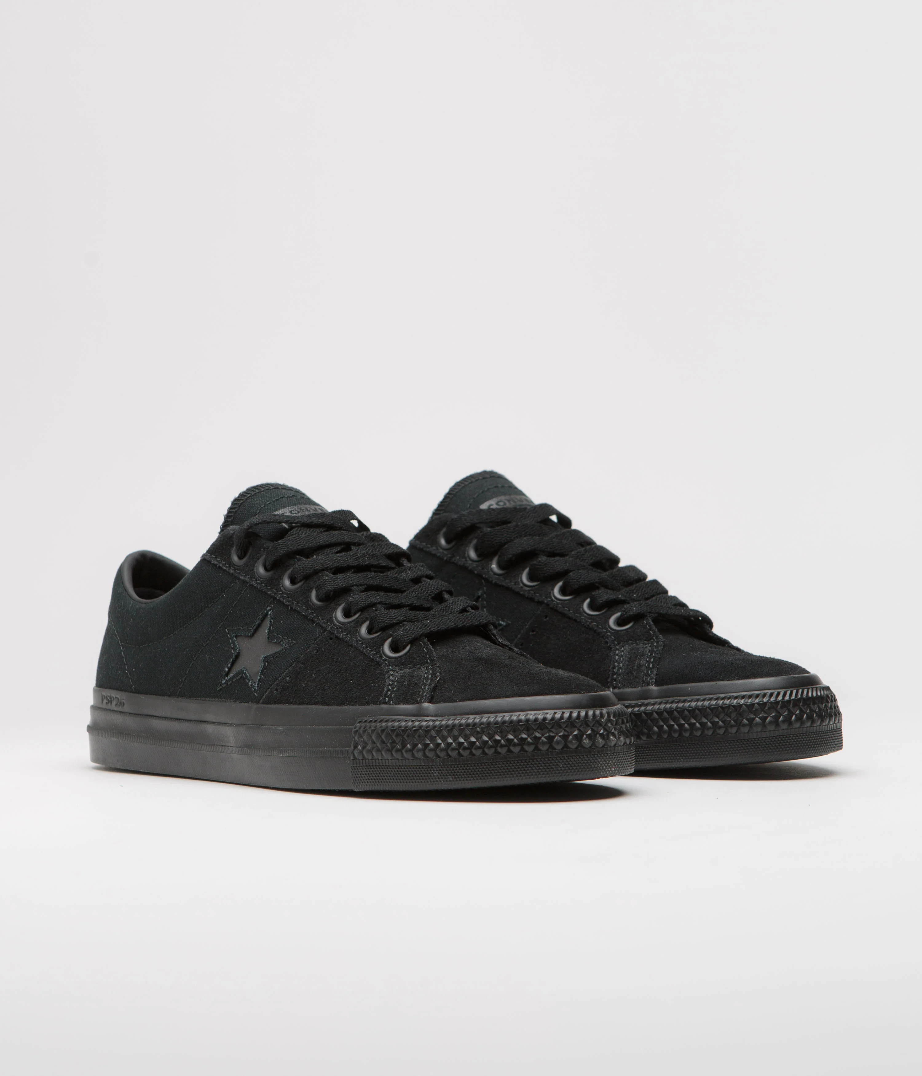 Converse One Star Pro Ox Sean Greene Shoes - Black / Sap Green - Image 2