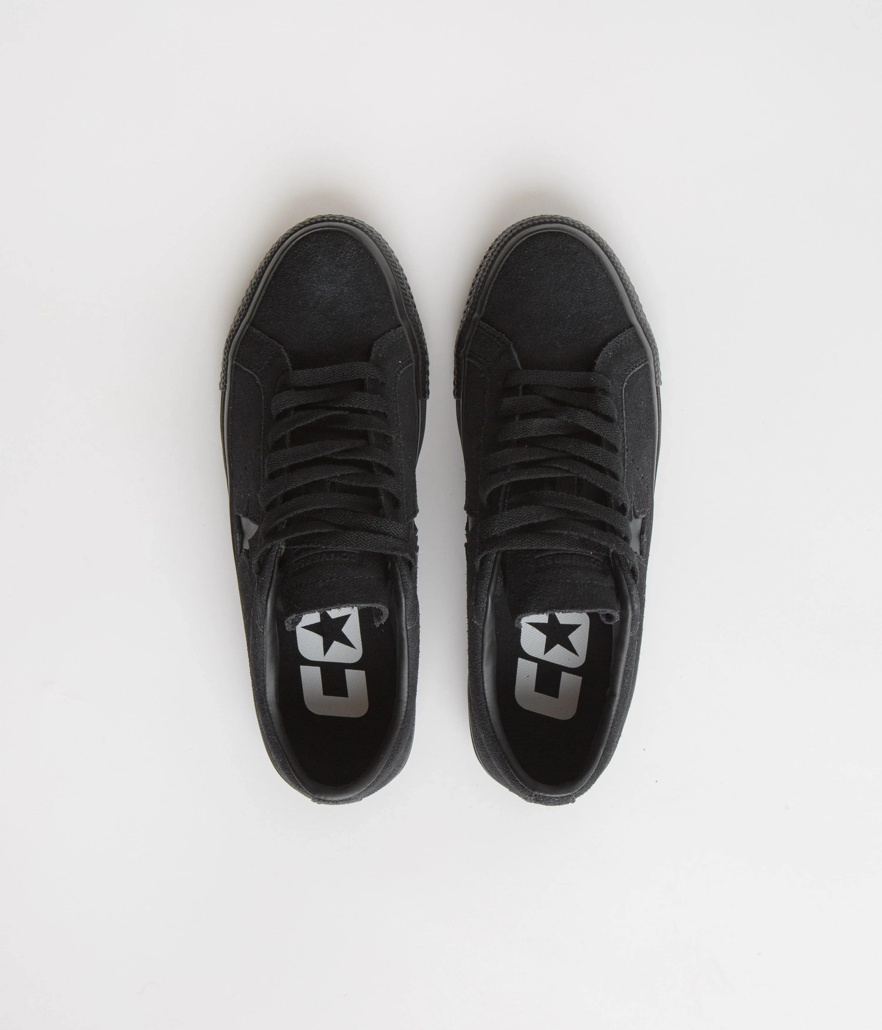 Converse One Star Pro Ox Shoes - Black / Black / Black / Black - Image 7