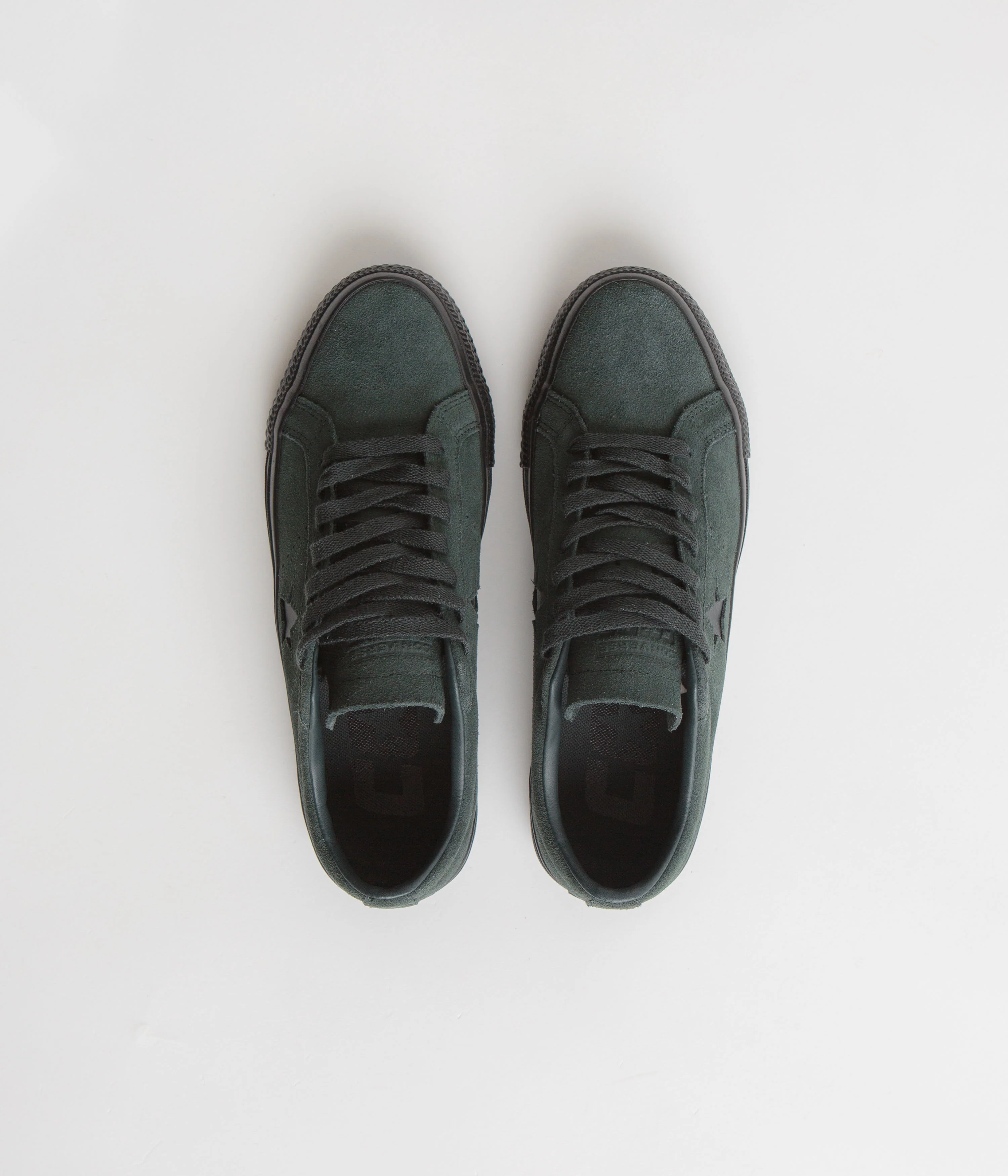Converse One Star Pro Ox Shoes - Secret Pines / Black / Black - Image 7