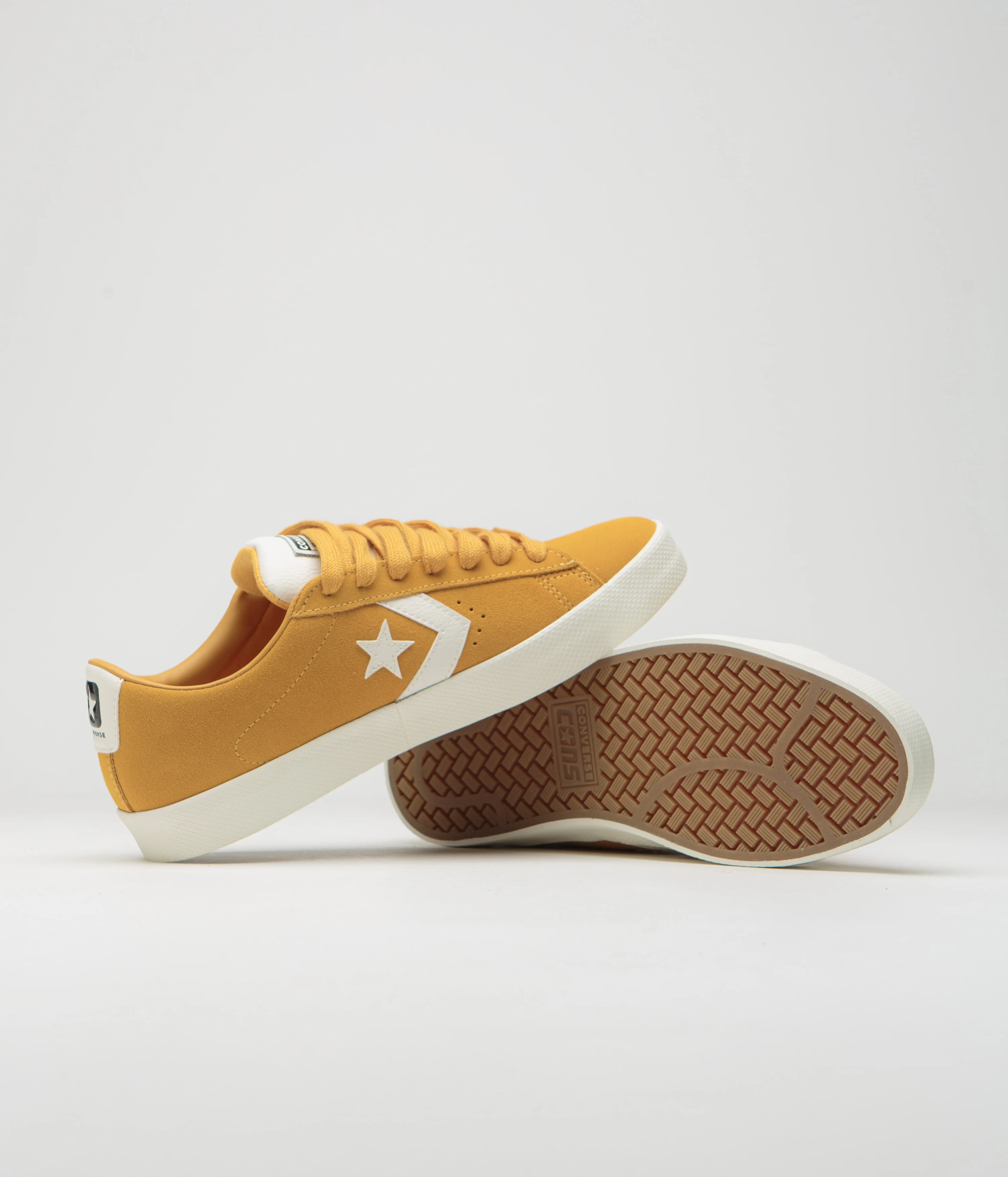 Converse PL Vulc Pro Ox Shoes - Sunflower Gold / Egret - Image 5