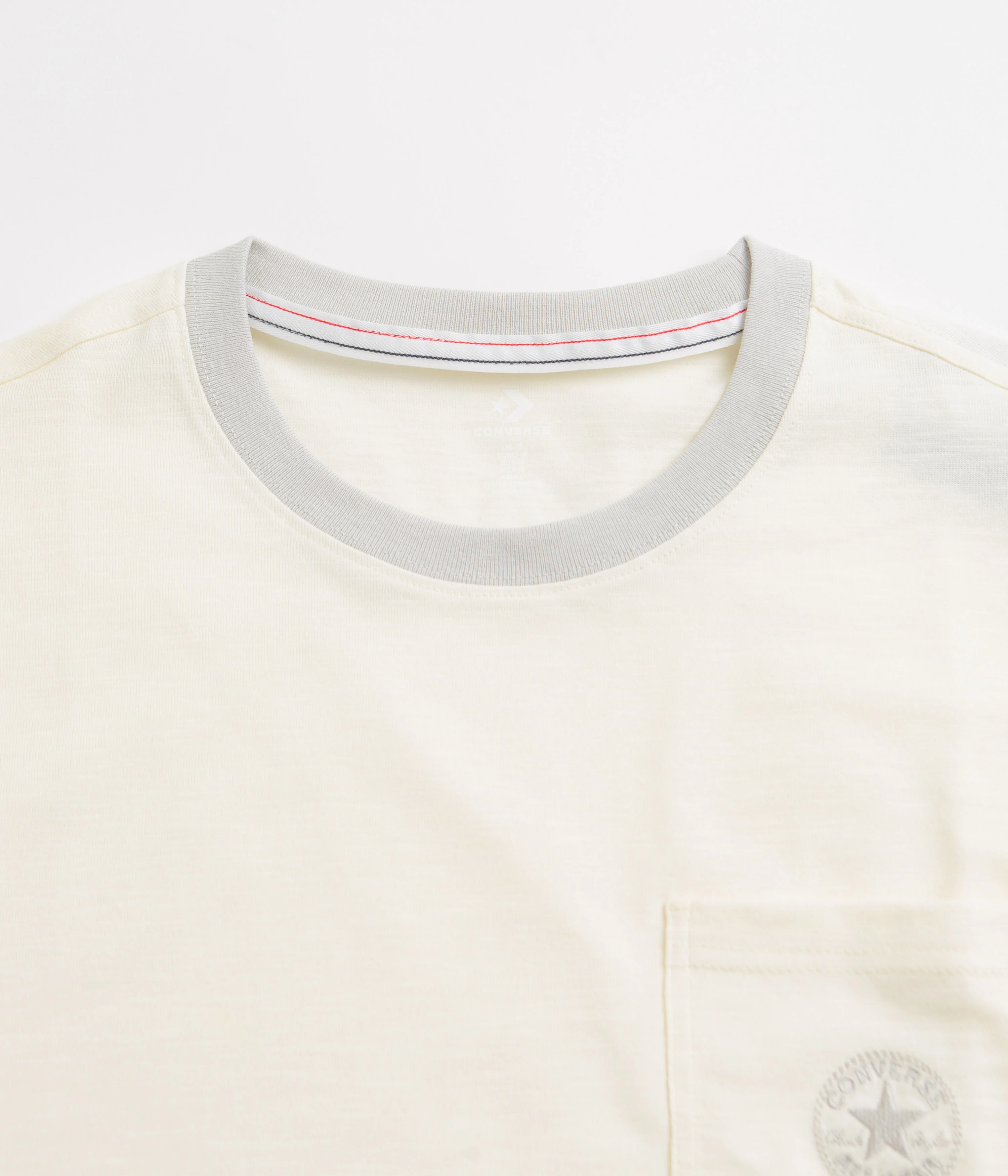 Converse Retro Pocket T-Shirt - Egret - Image 2