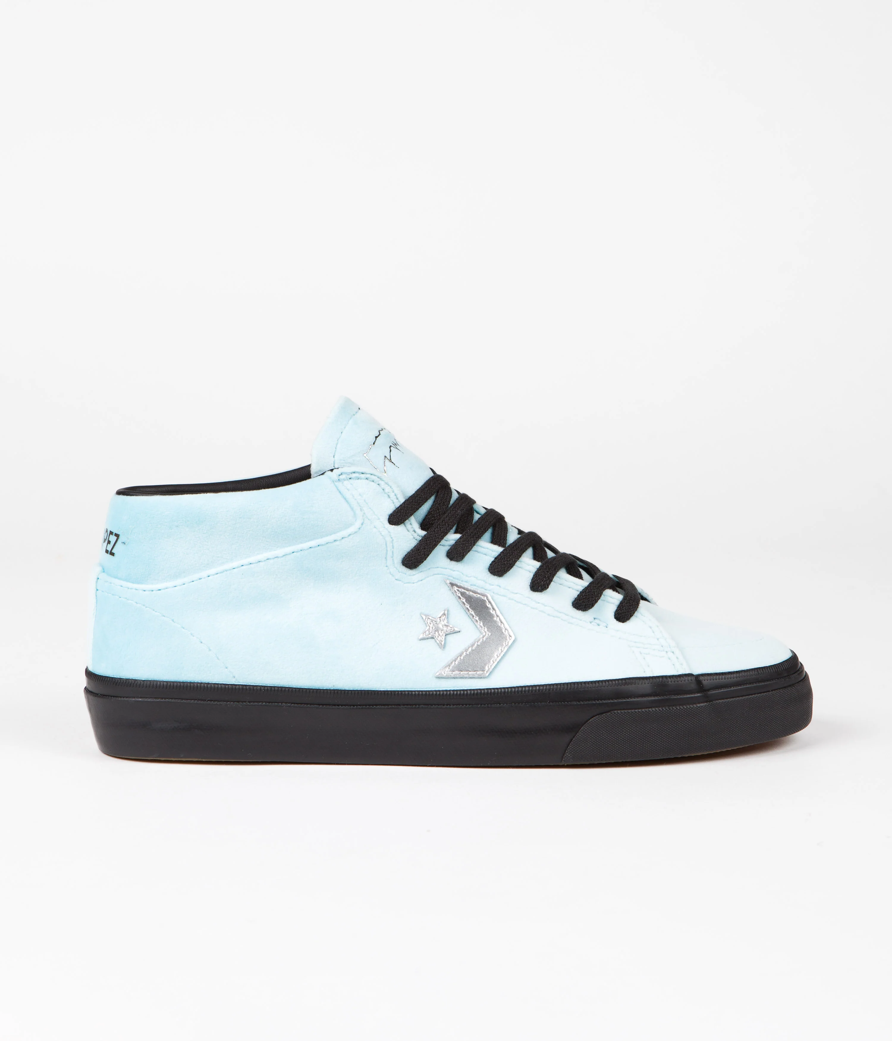 Converse x FA Louie Lopez Pro Mid Shoes - Cyan Tint / Black