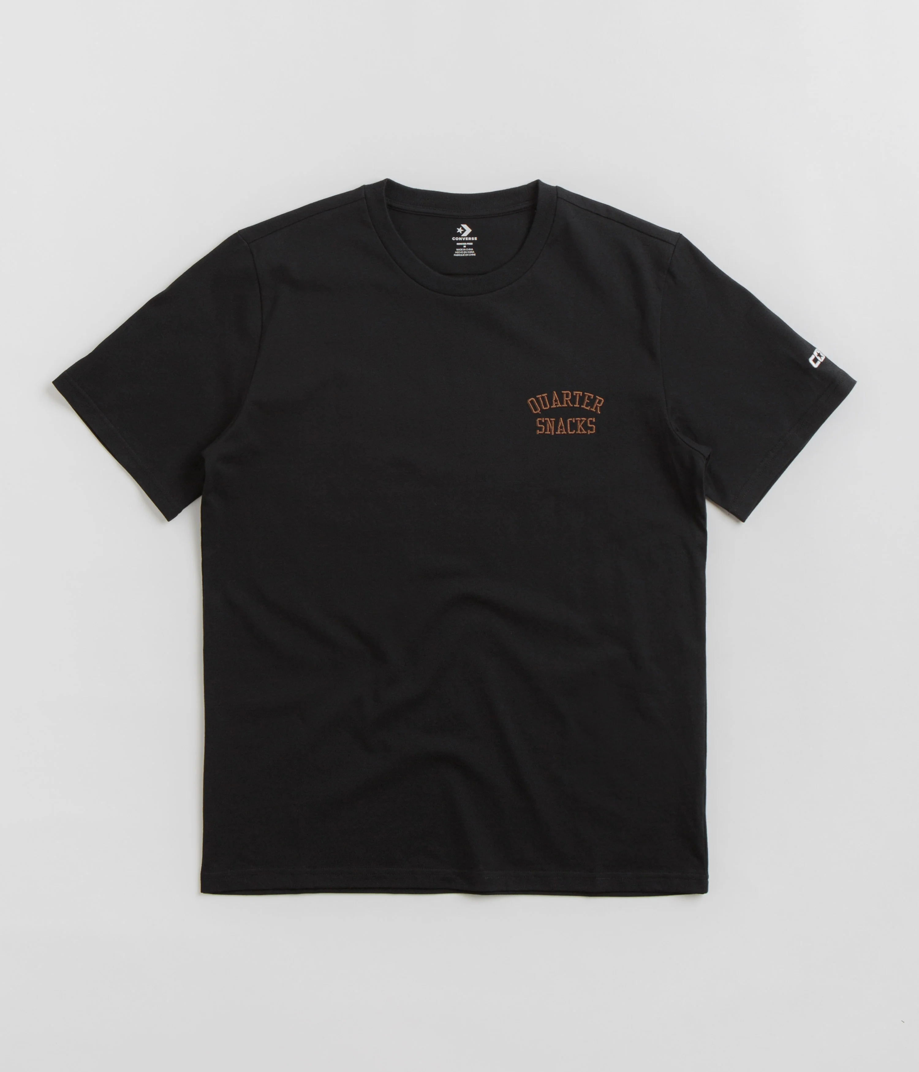 Converse x Quartersnacks T-Shirt - Converse Black - Image 2