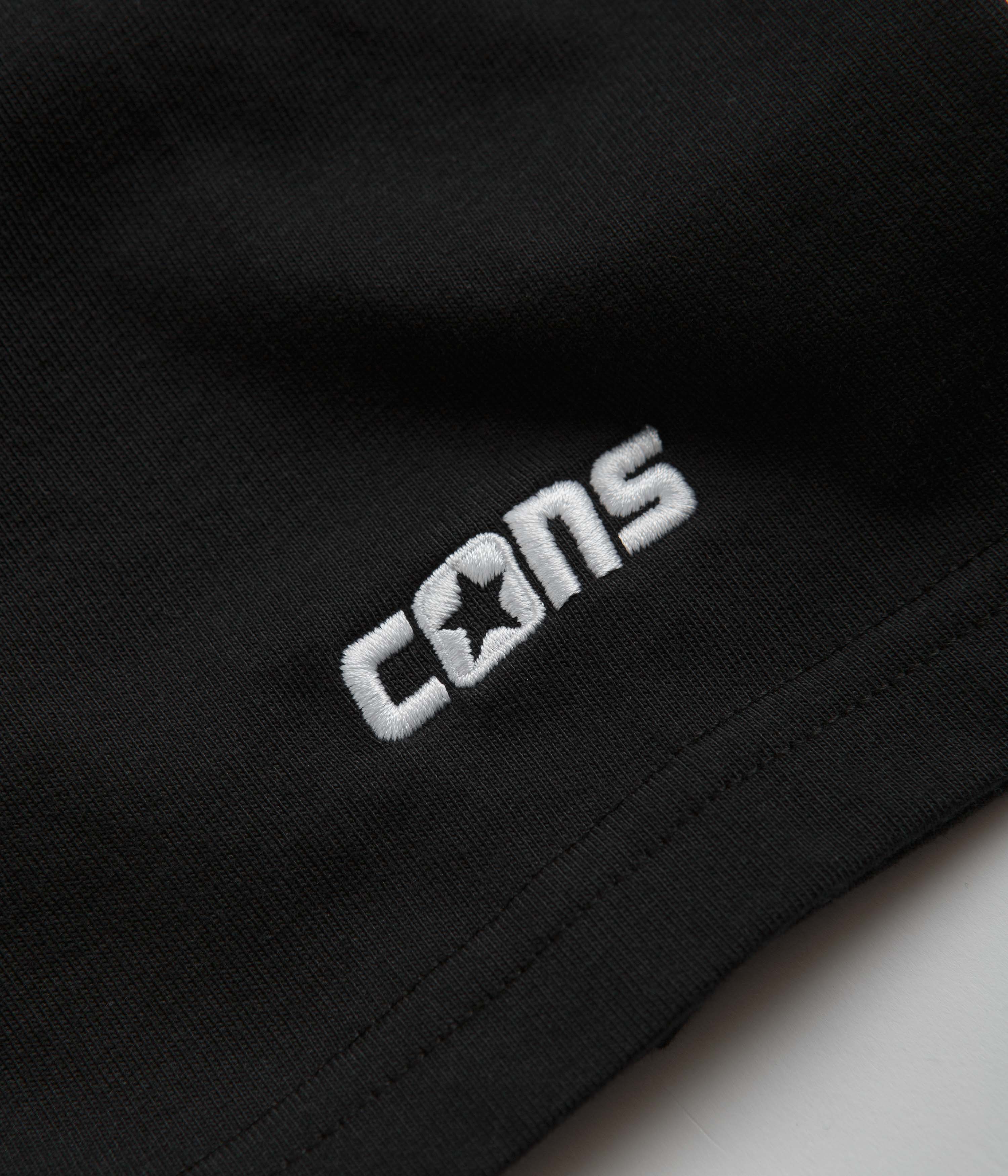 Converse x Quartersnacks T-Shirt - Converse Black - Image 6