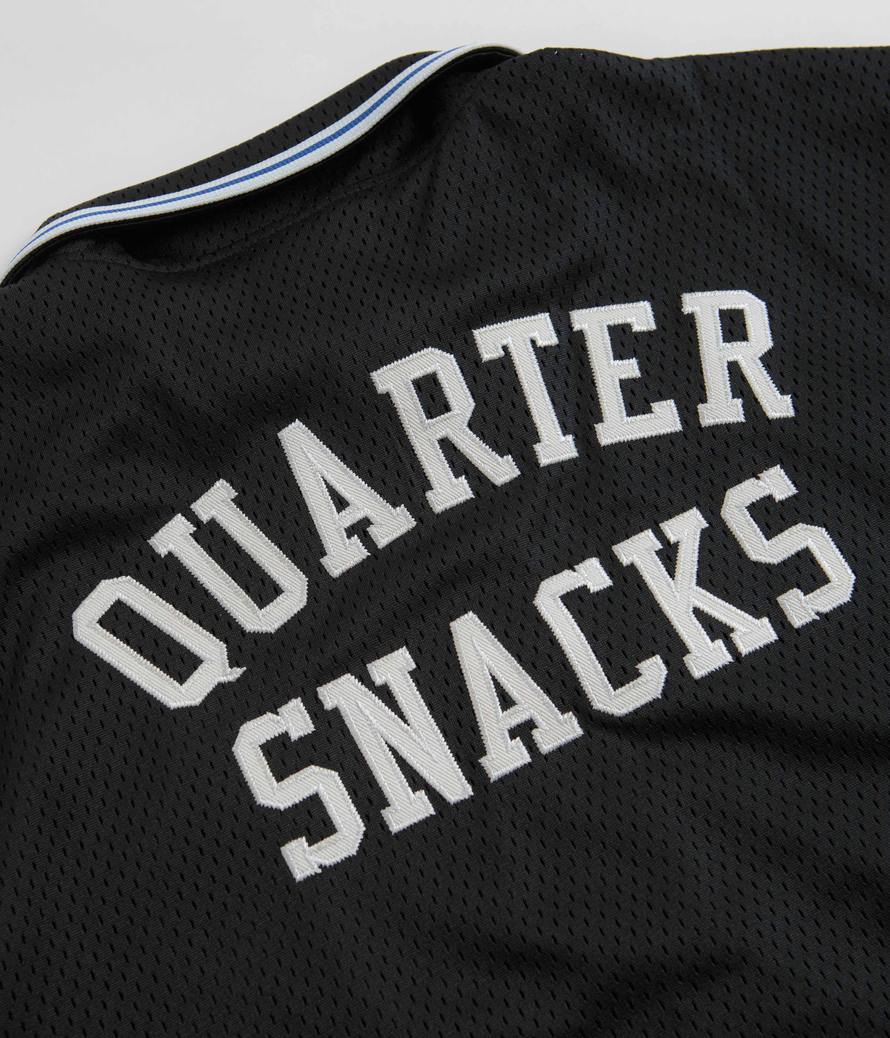 Converse x Quartersnacks Warm Up Shirt - Converse Black - Image 6