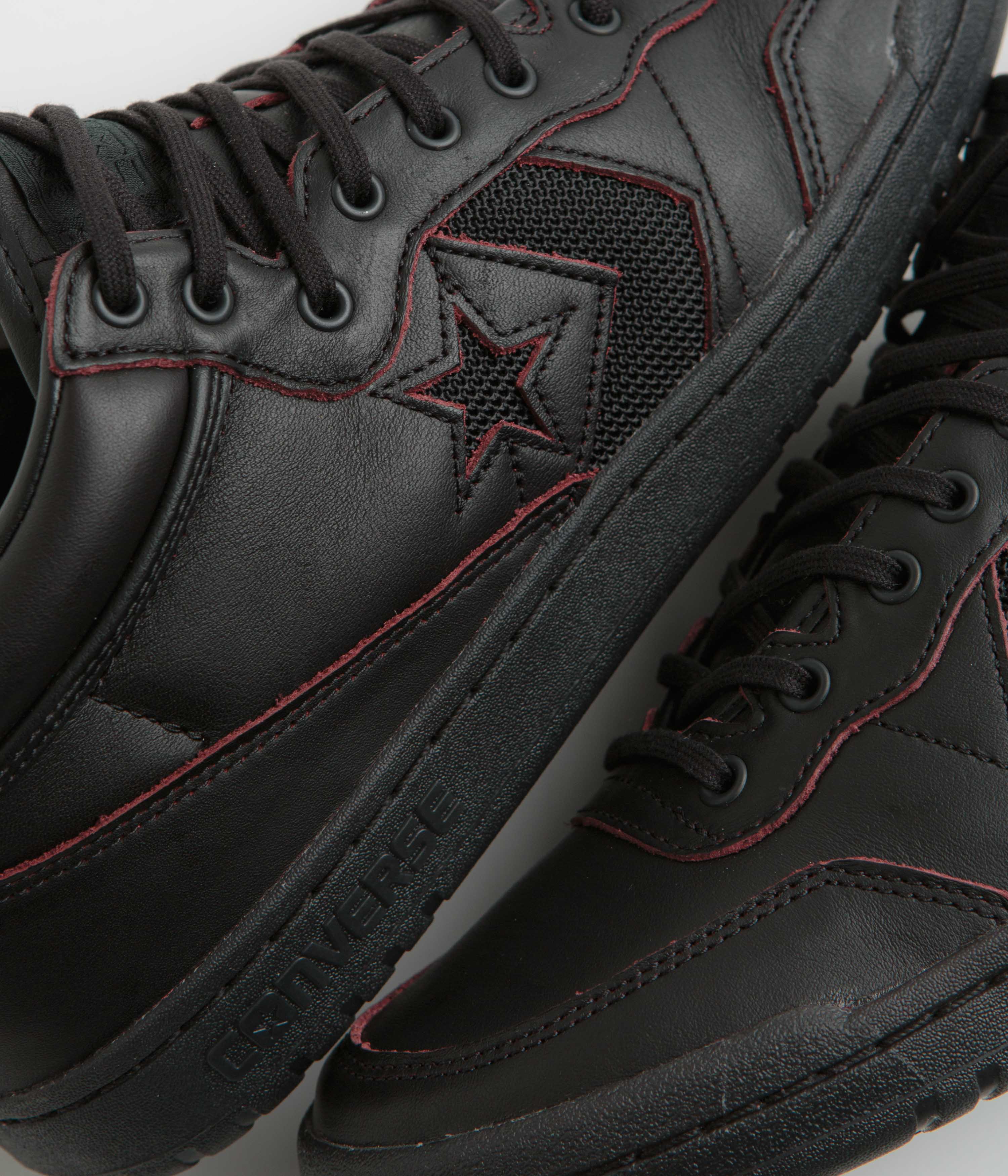 Converse x Remy Taveira Fastbreak Pro Mid Shoes - Black / Black / Black - Image 3