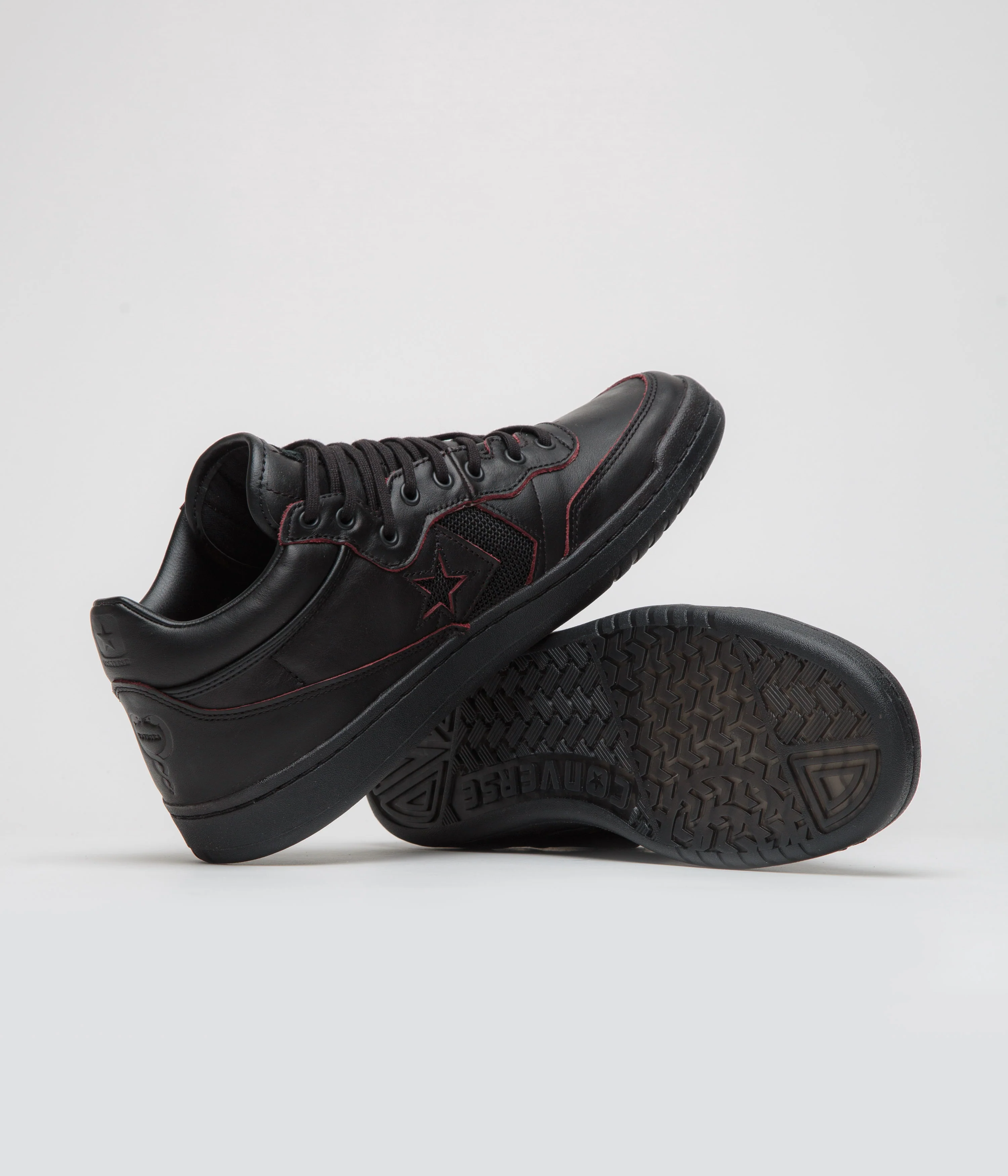 Converse x Remy Taveira Fastbreak Pro Mid Shoes - Black / Black / Black - Image 5
