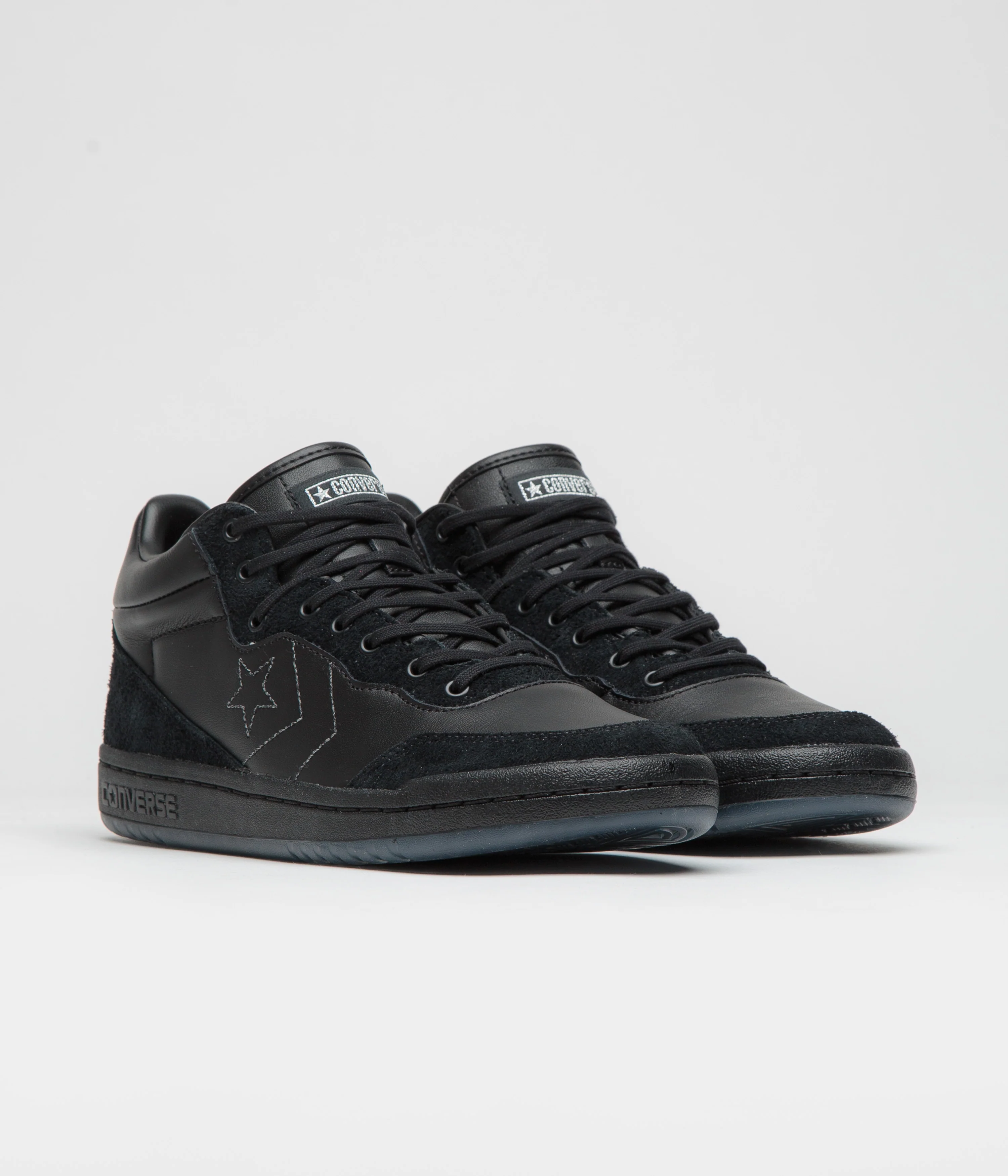Converse x Sage Elsesser Fastbreak Pro Mid Shoes - Black / Black / Black - Image 2