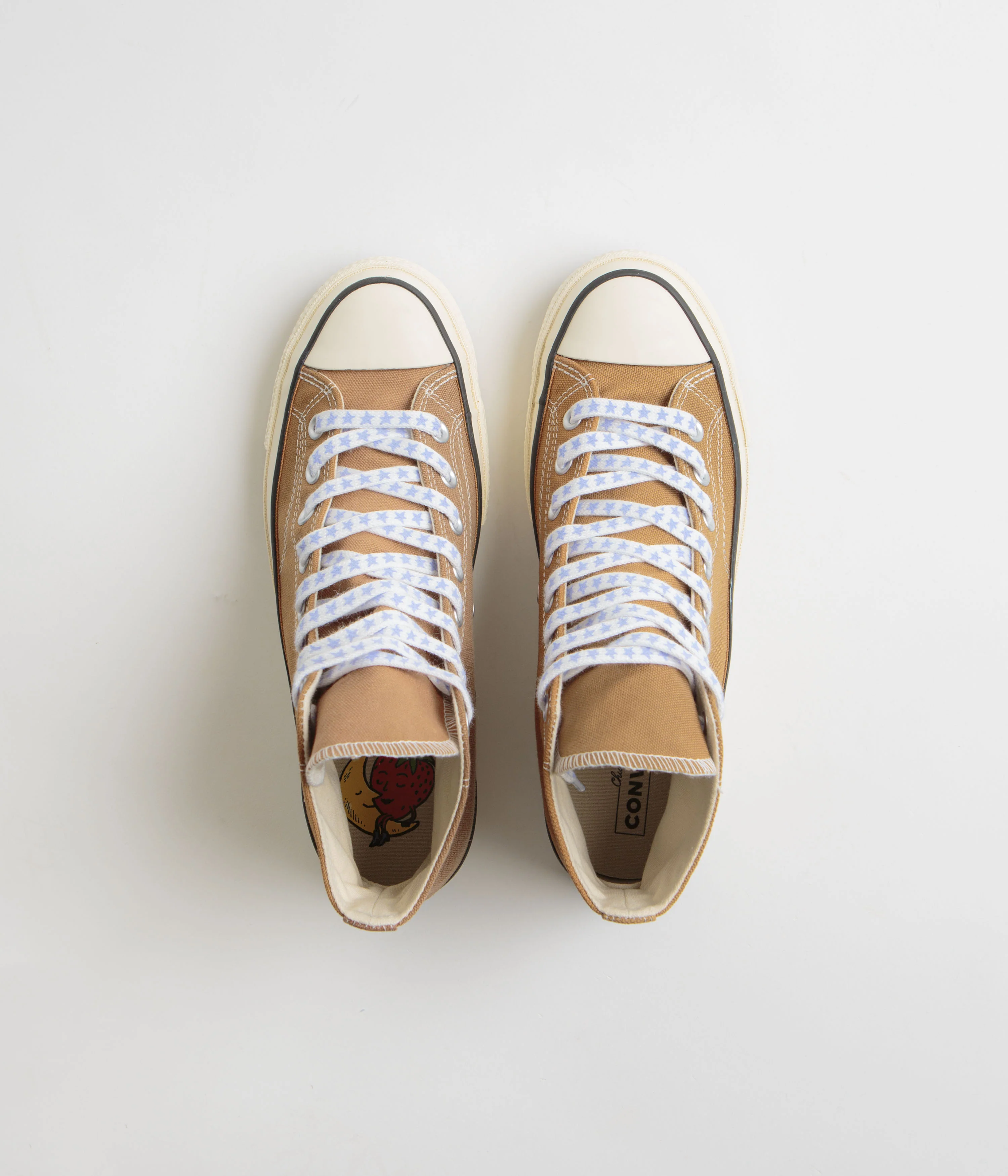 Converse x Sky High Farm Chuck 70 Hi Shoes - Brown / Egret - Image 8