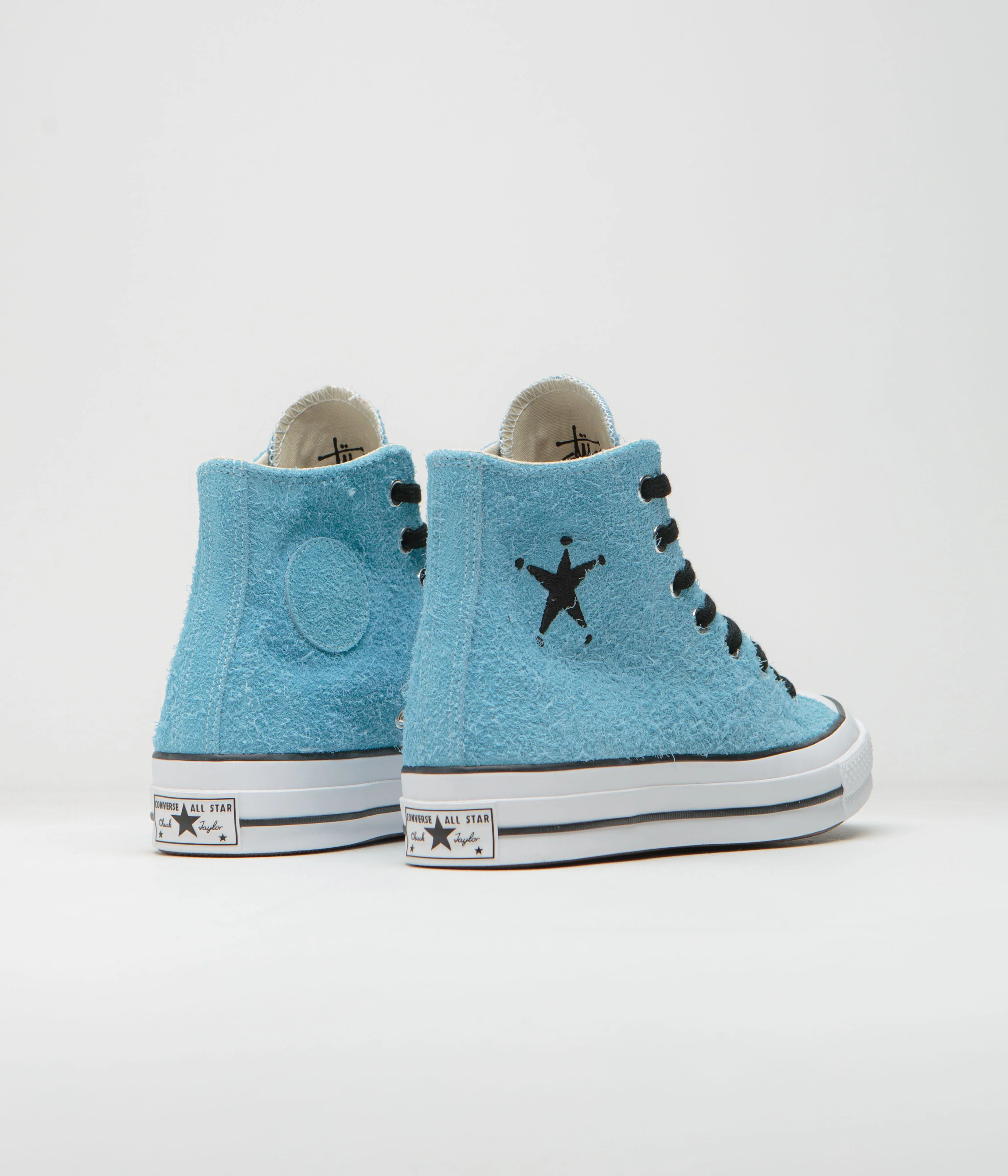 Converse x Stussy Chuck 70 Hi Shoes - Sky Blue - Image 6