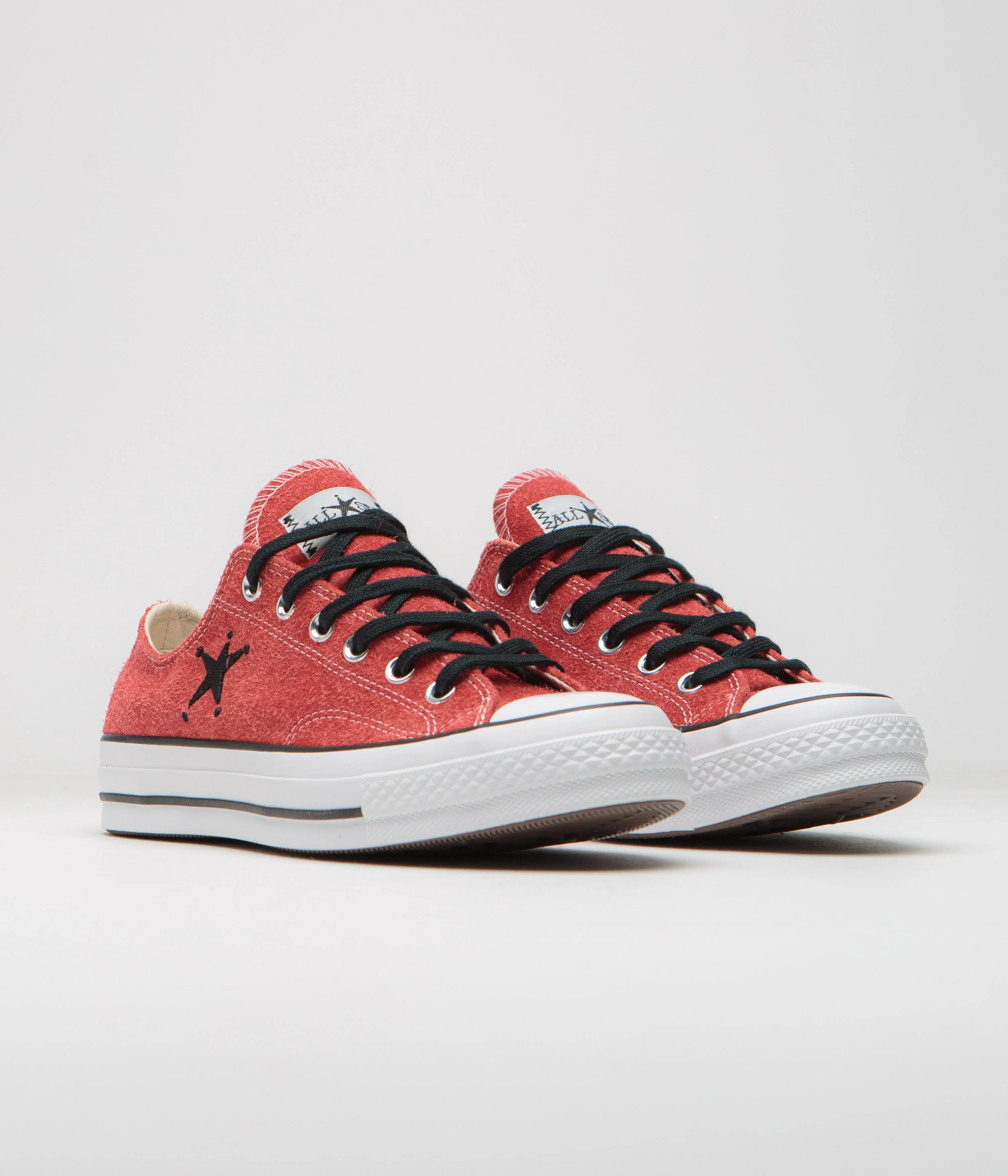 Converse x Stussy Chuck 70 Ox Shoes - Poppy Red - Image 3