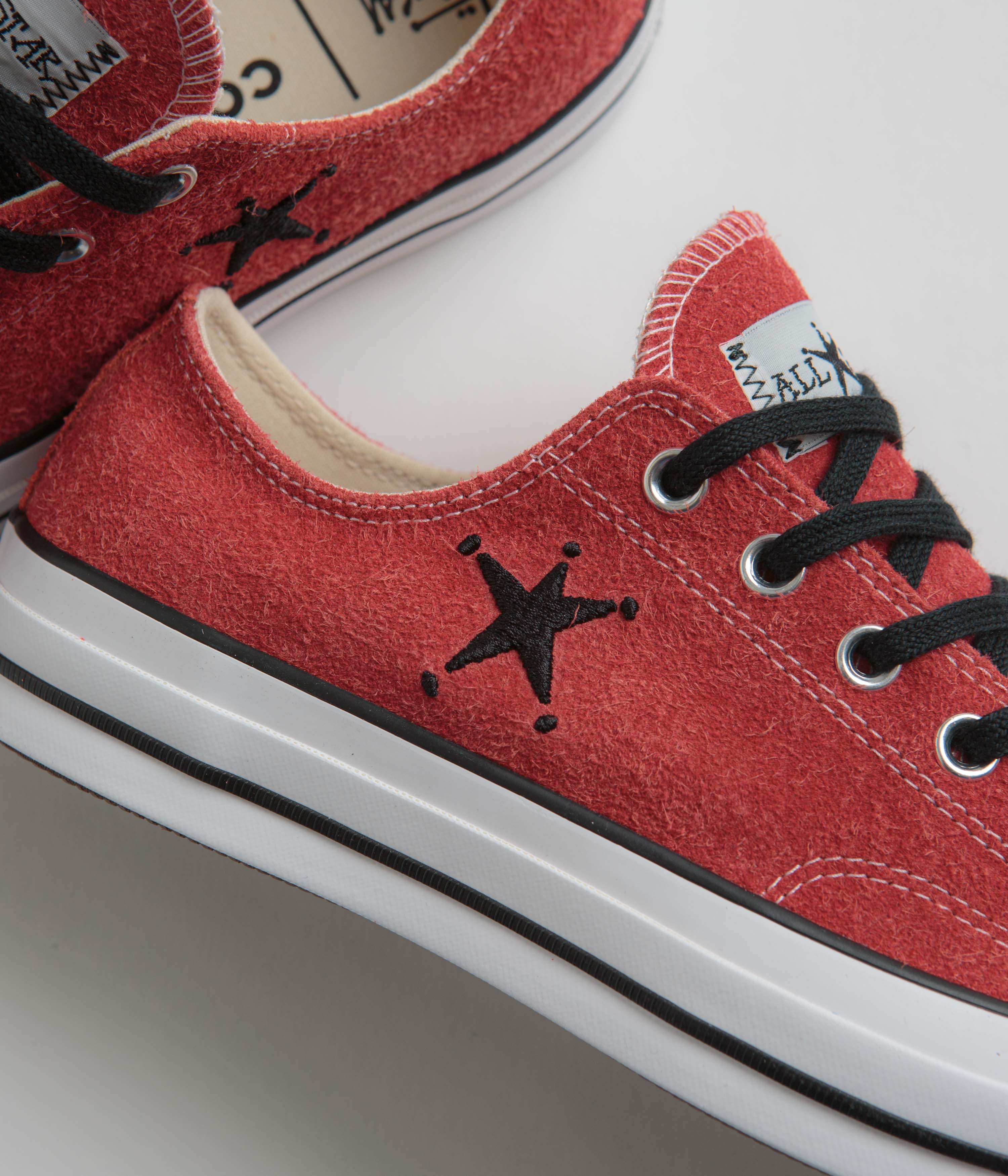 Converse x Stussy Chuck 70 Ox Shoes - Poppy Red - Image 4