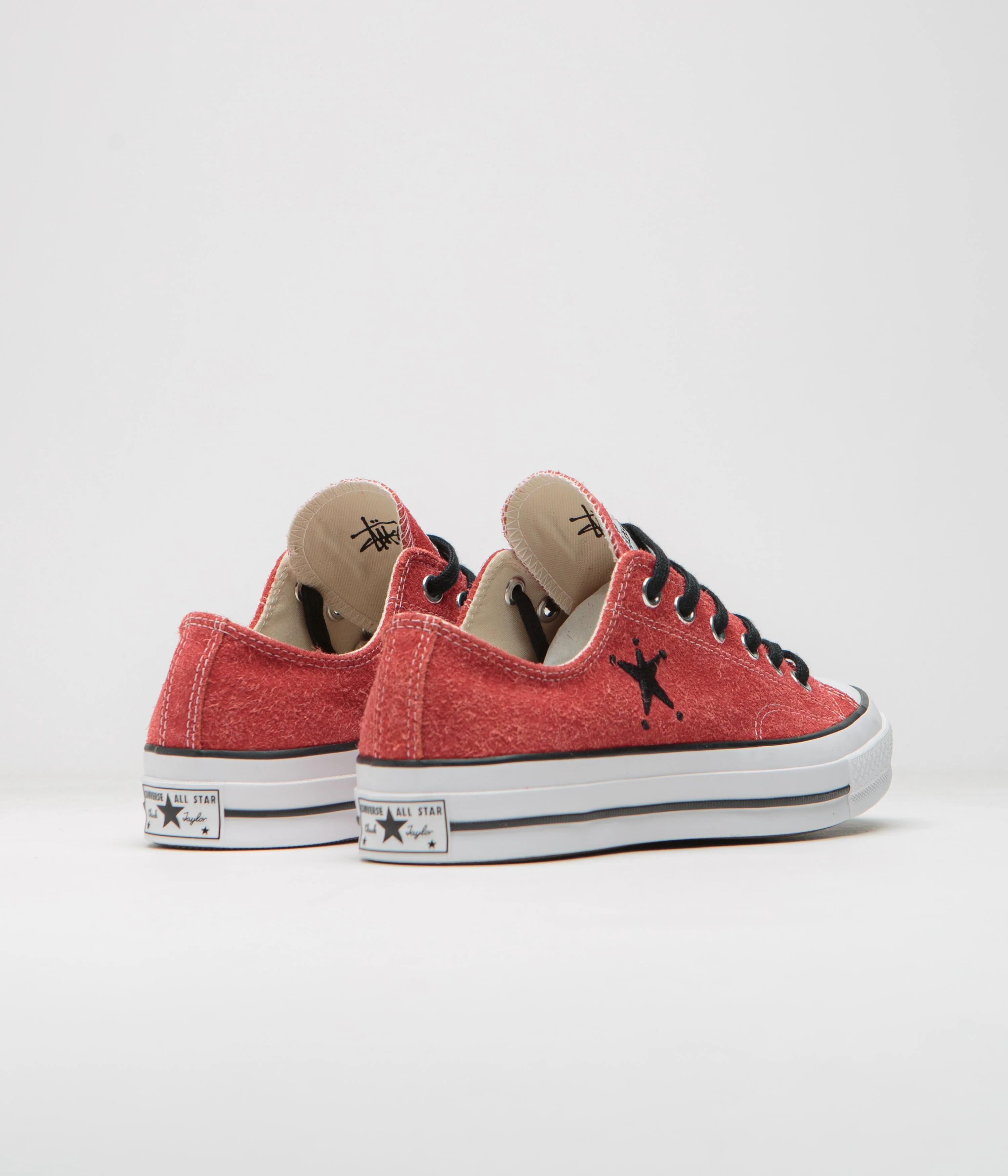 Converse x Stussy Chuck 70 Ox Shoes - Poppy Red - Image 5