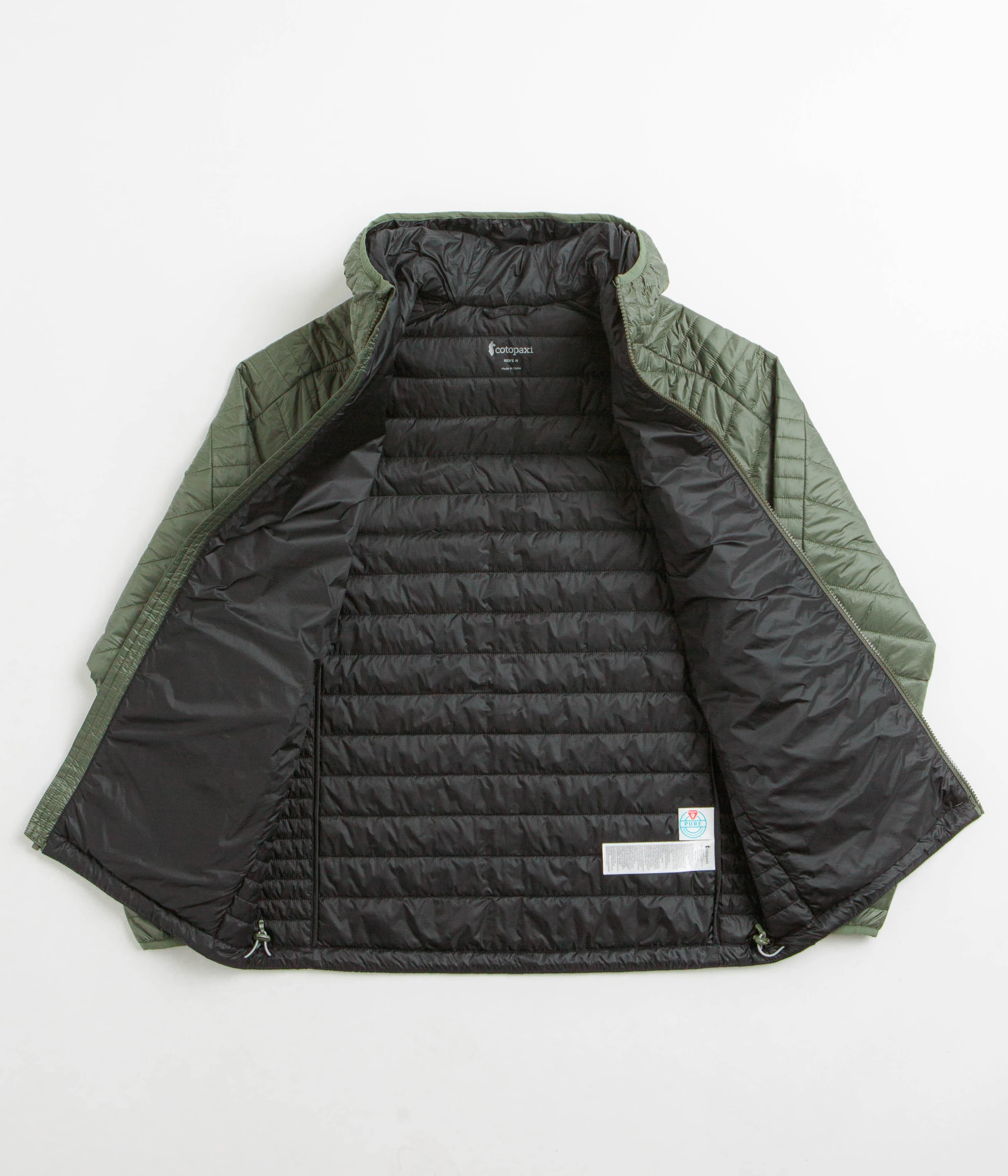 Cotopaxi Capa Insulated Hooded Jacket - Fatigue / Black - Image 4