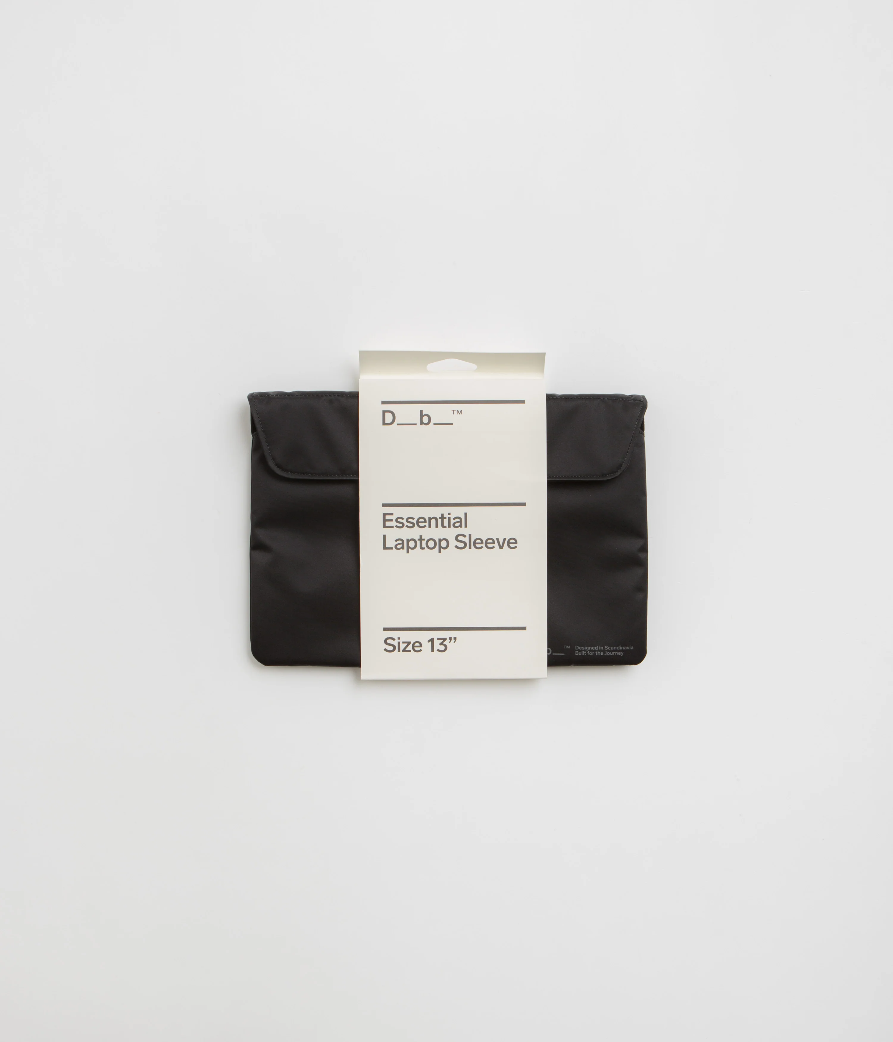 D_b_ Essential 13" Laptop Sleeve - Black Out - Image 6
