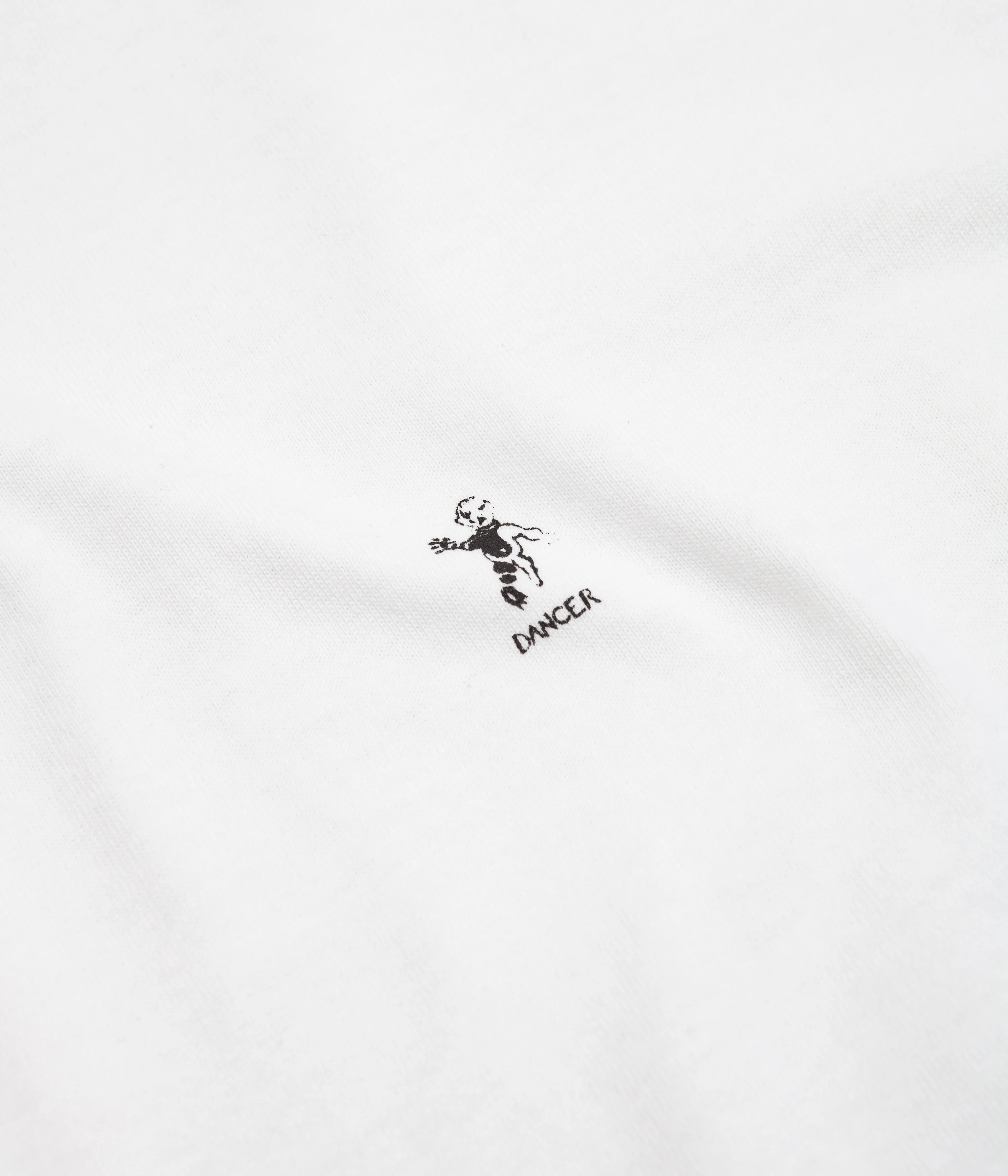 Dancer Blank Long Sleeve T-Shirt - White - Image 4