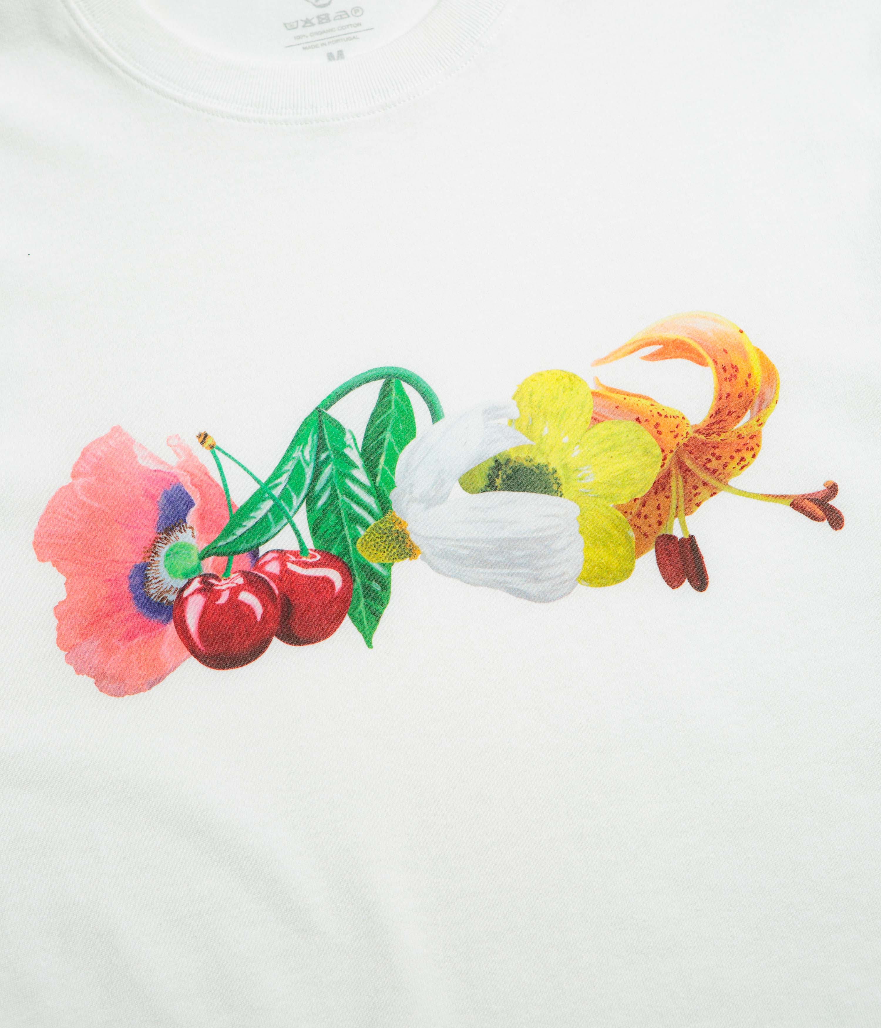 Dancer Glam Flowers T-Shirt - White - Image 3