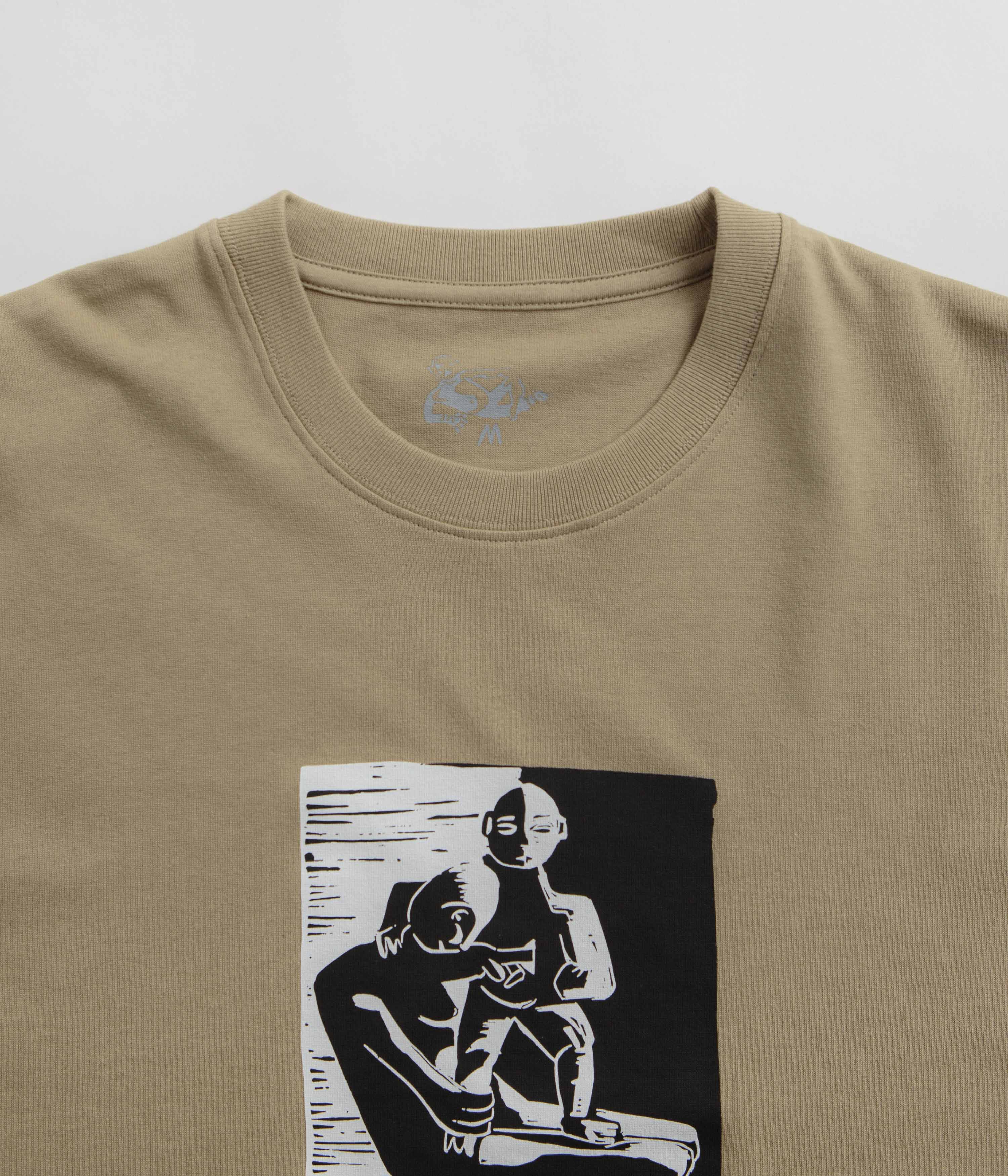 Dancer Heart T-Shirt - Khaki - Image 3