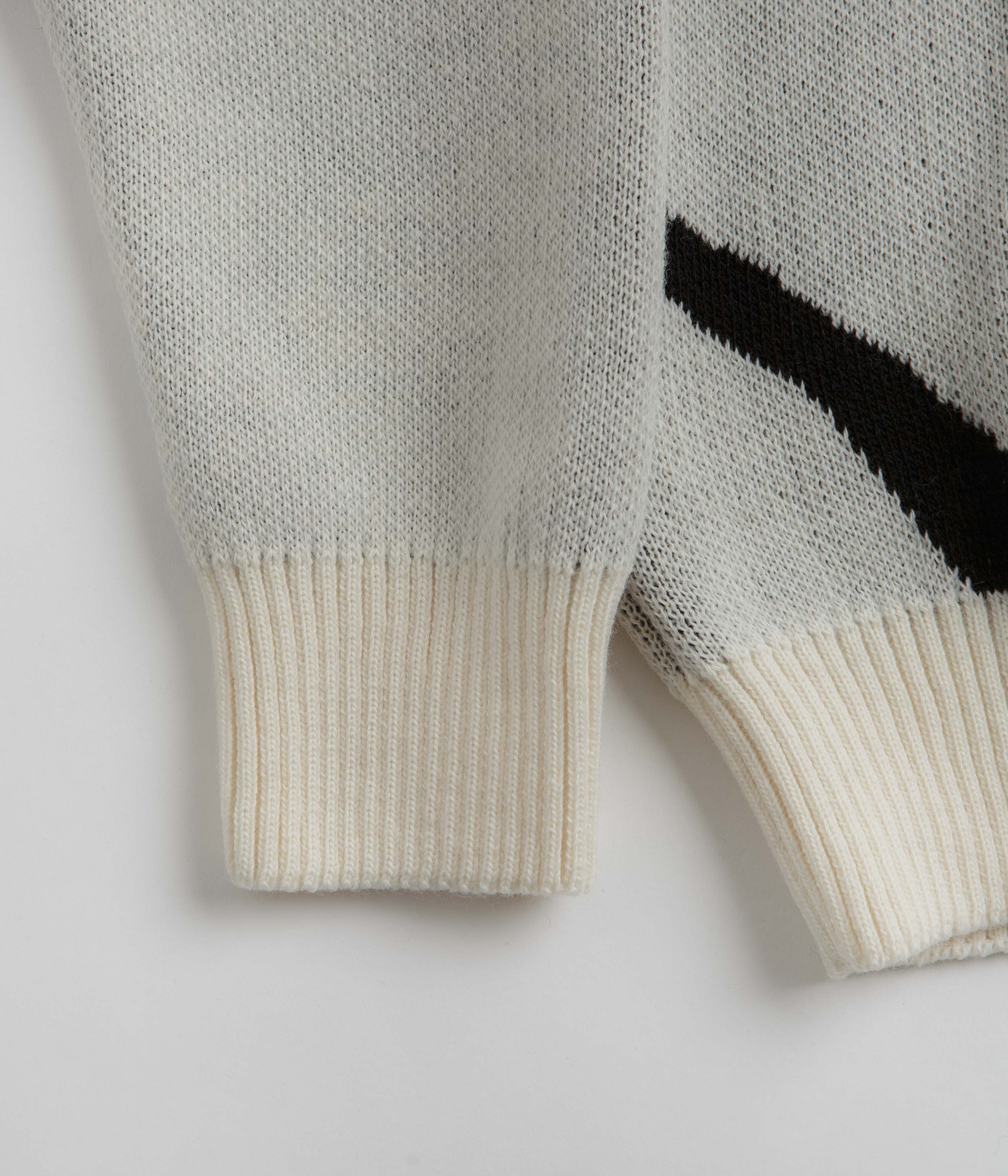 Dancer Mask Knit Sweatshirt - White - Image 2