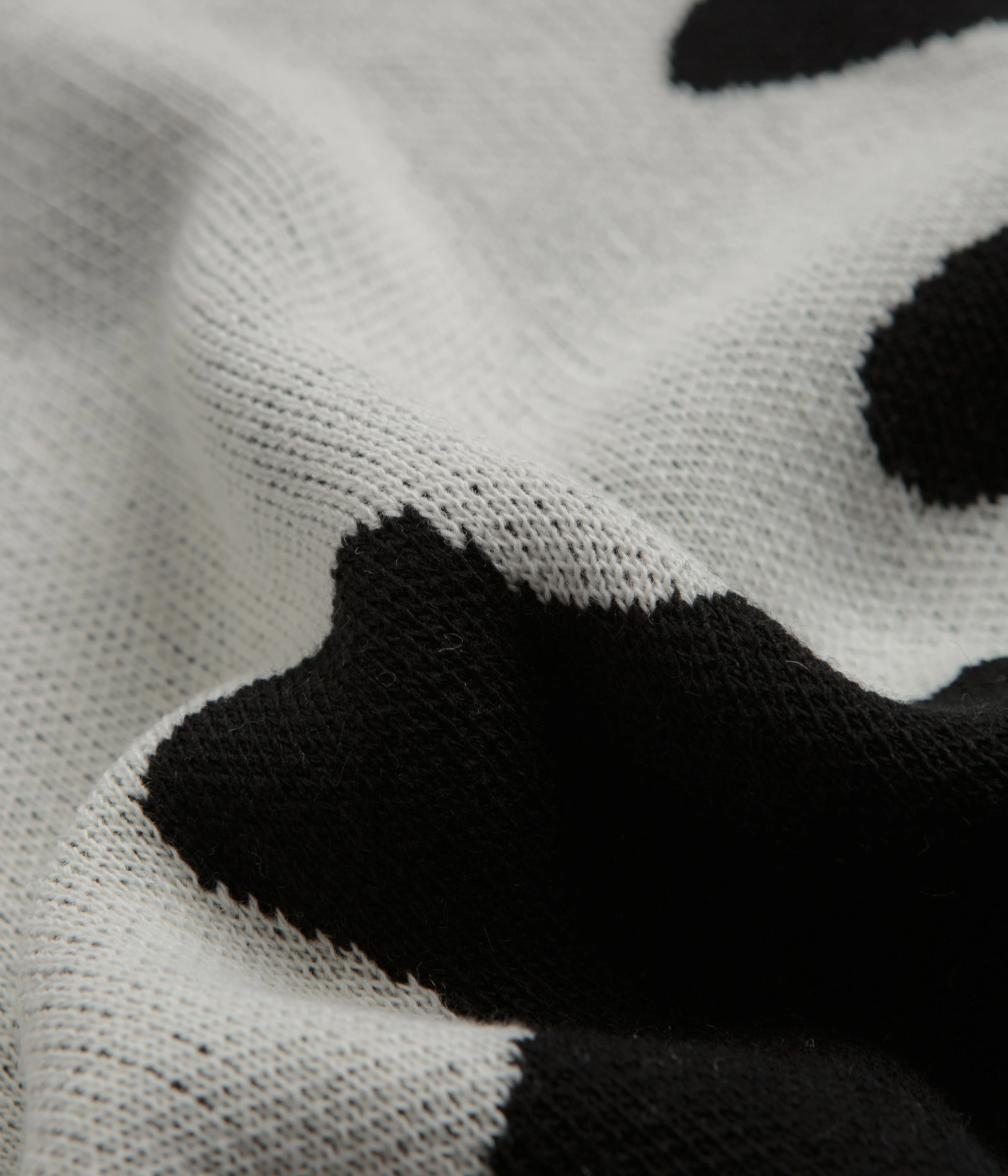 Dancer Mask Knit Sweatshirt - White - Image 3