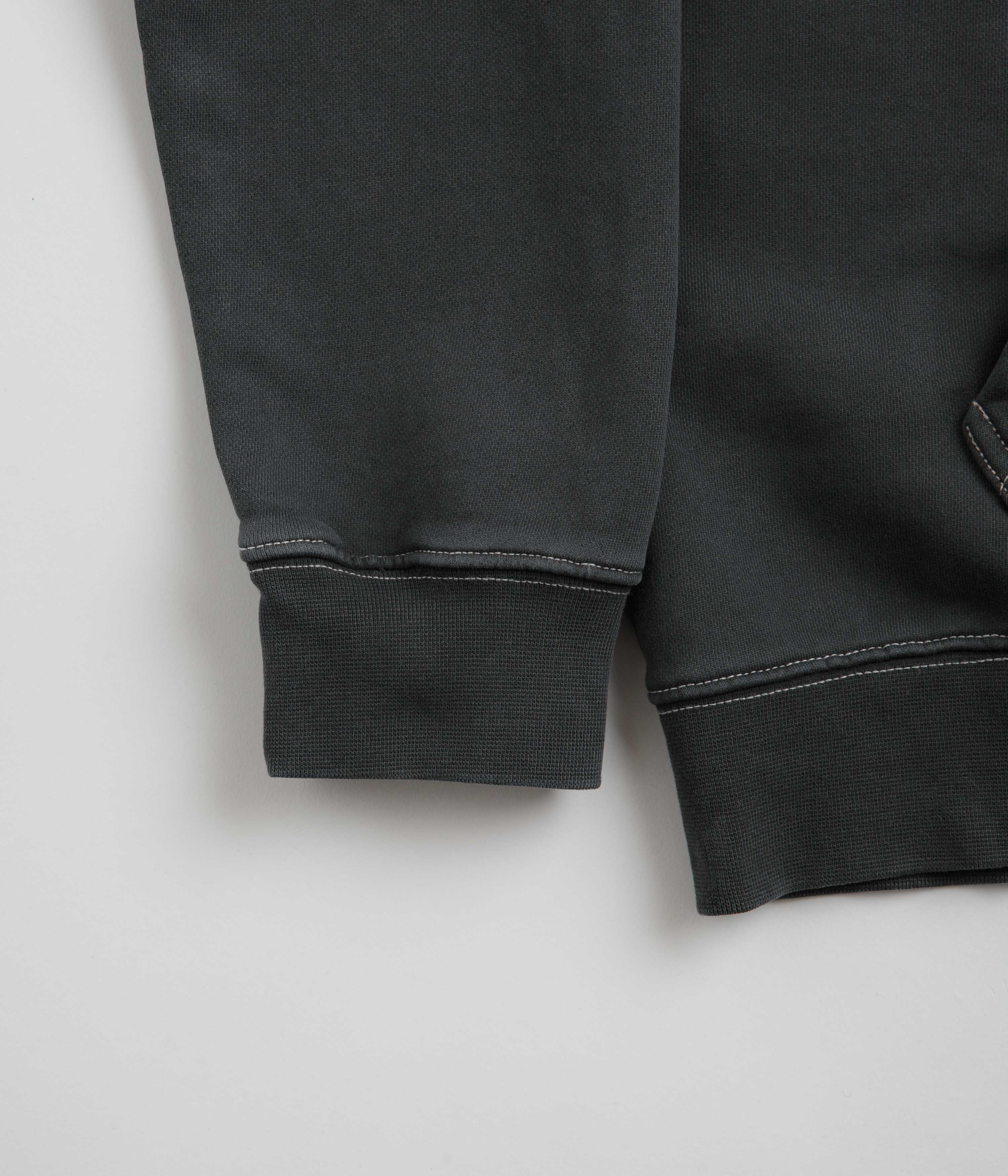 Dancer OG Logo Hoodie - Black / White Stitch - Image 2