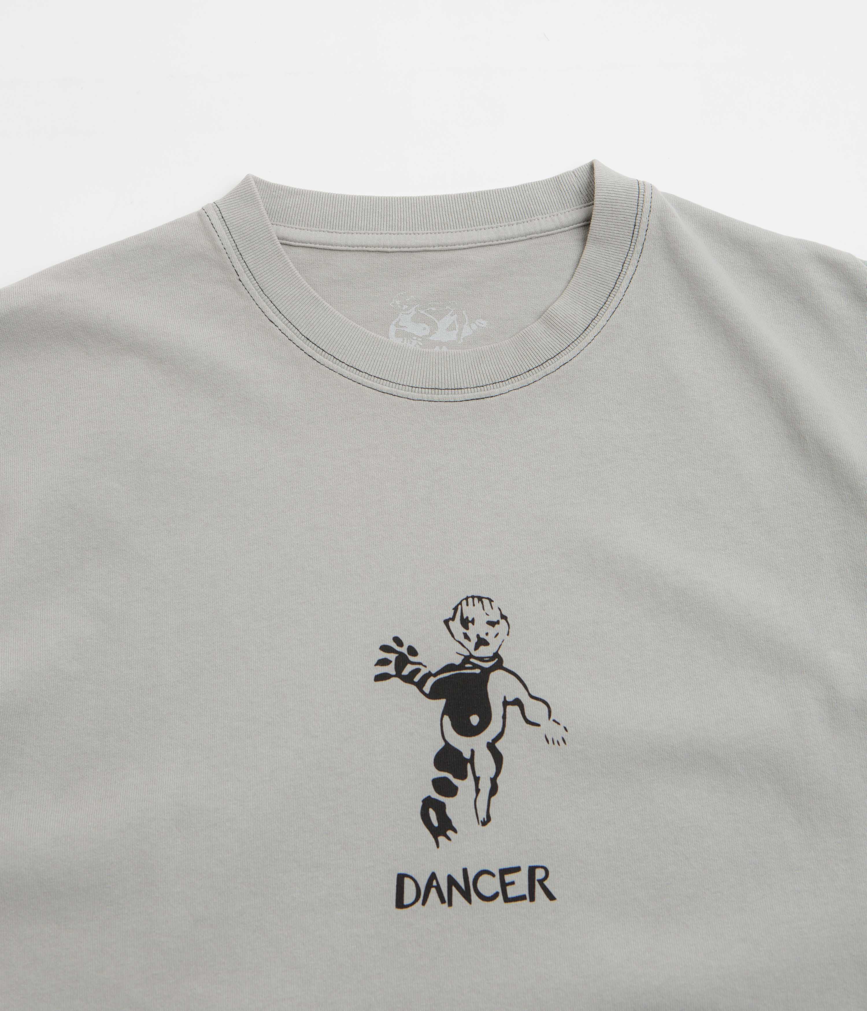 Dancer OG Logo T-Shirt - Oyster Grey Pigment - Image 3
