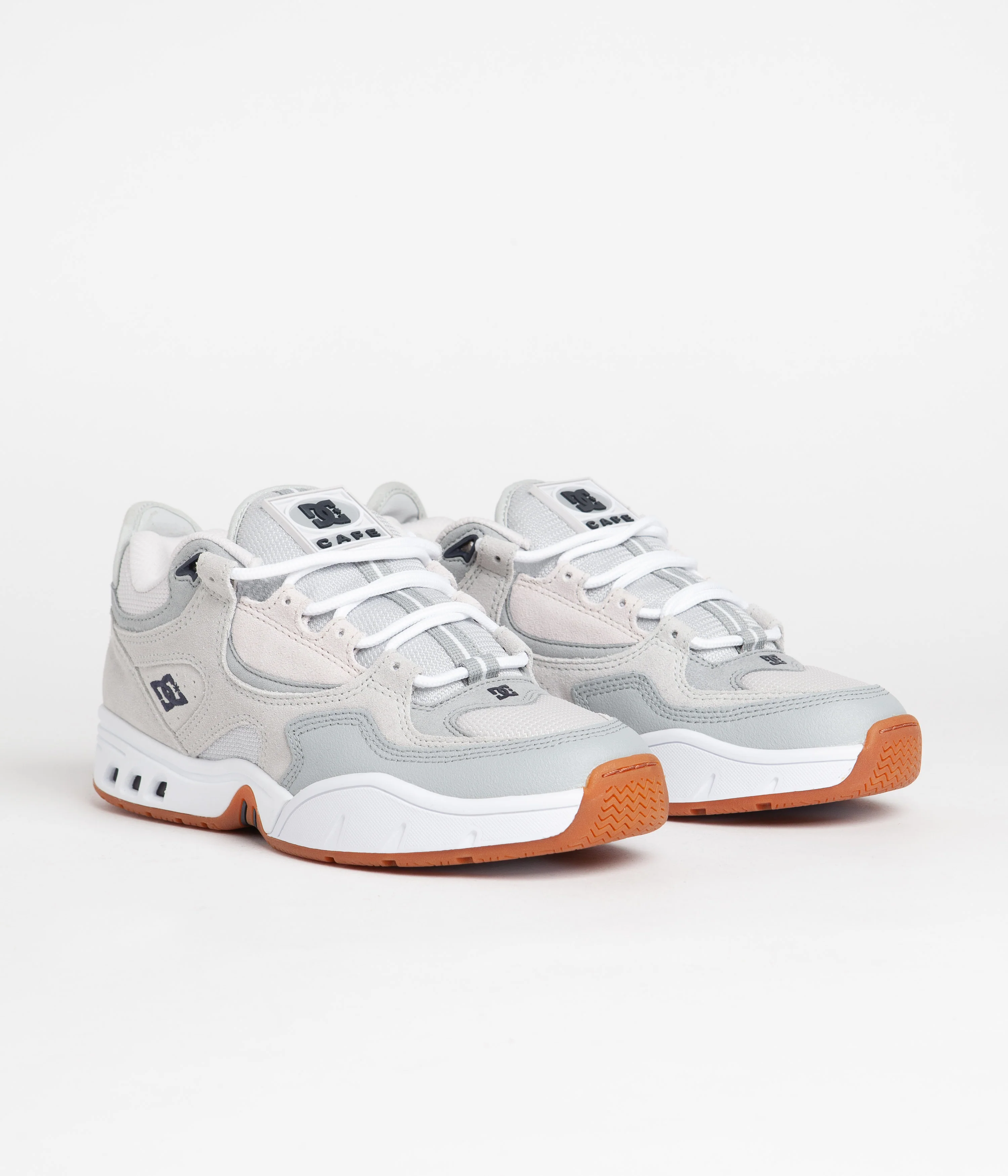DC x Skateboard Cafe Kalis OG Shoes - Light Grey - Image 2
