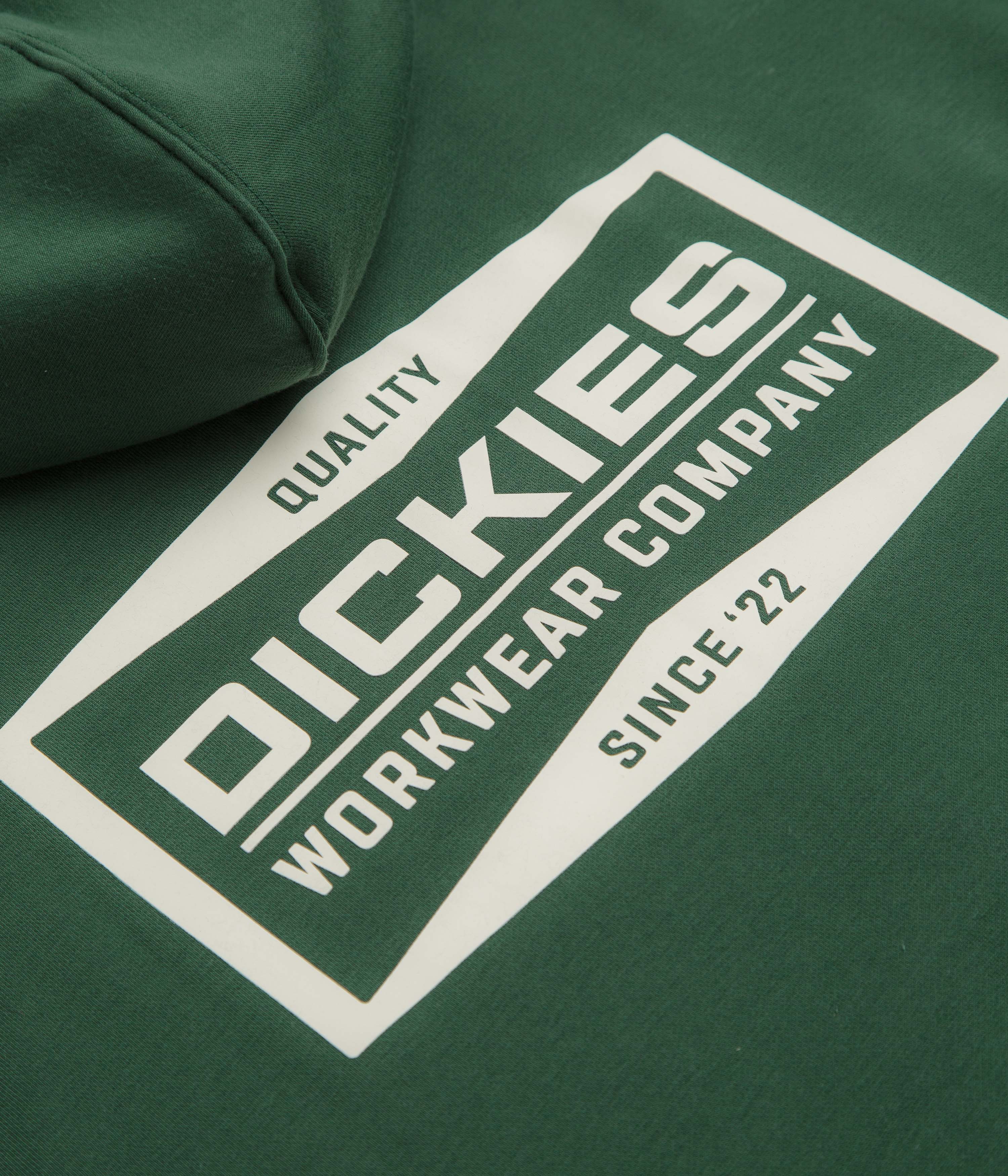 Dickies Bolivar Full Zip Hoodie - Pine Needle Green - Image 5