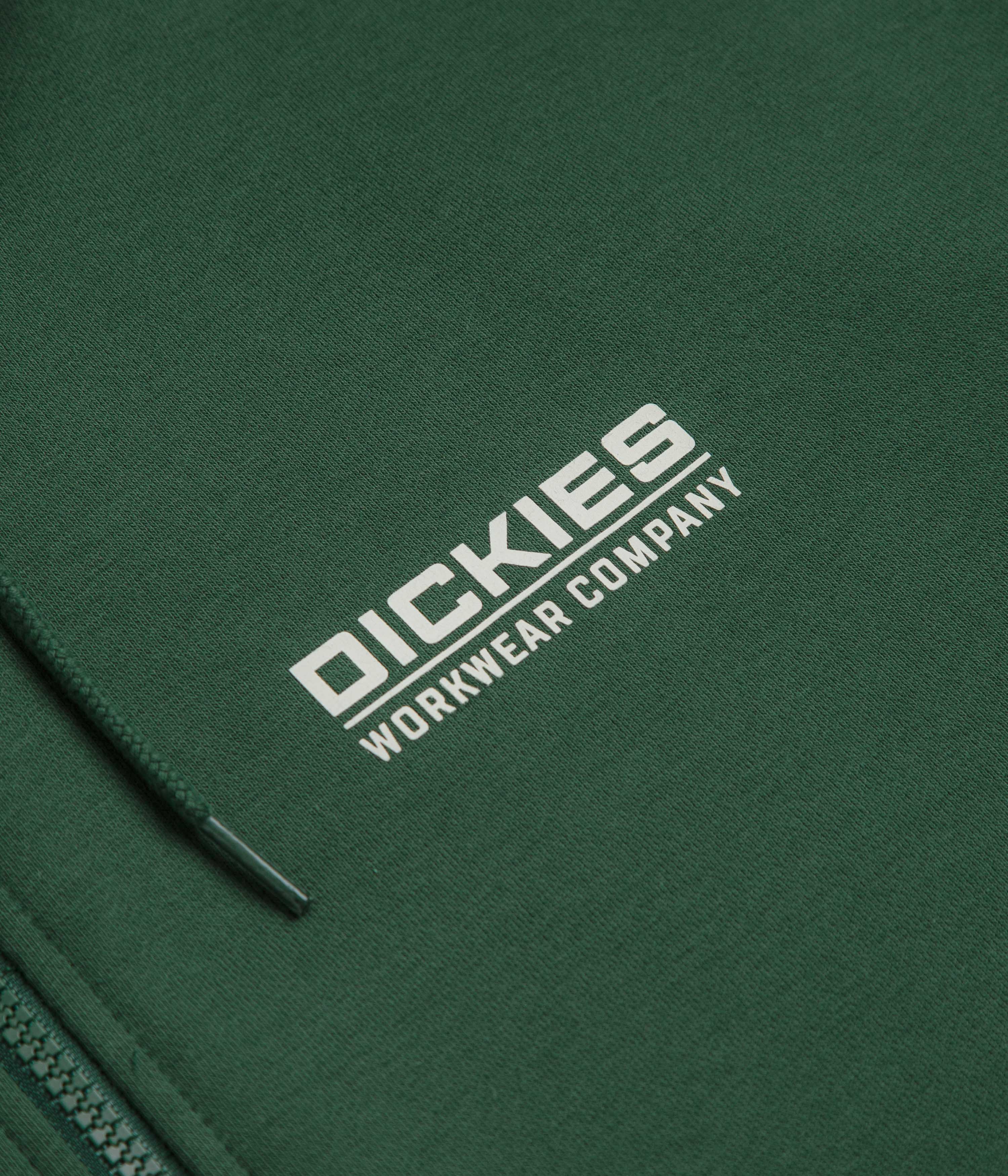 Dickies Bolivar Full Zip Hoodie - Pine Needle Green - Image 6