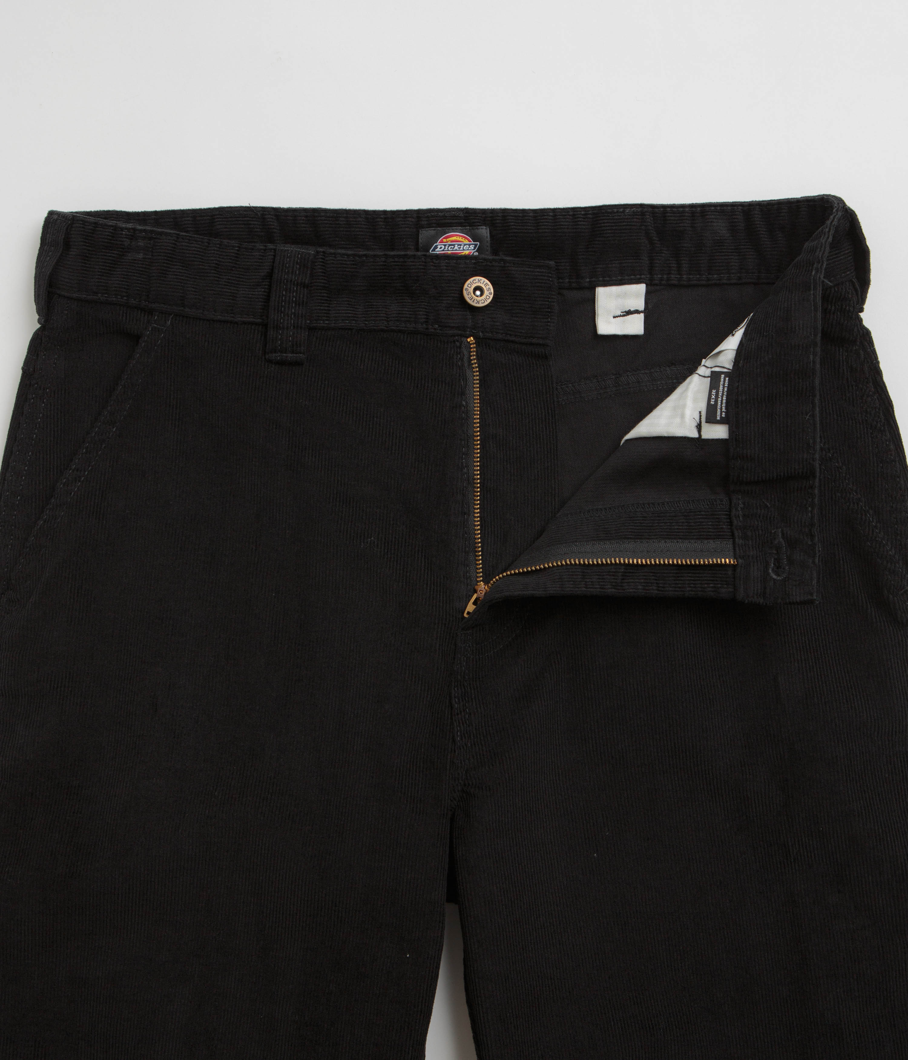 Dickies Corduroy Carpenter Pants - Black - Image 5