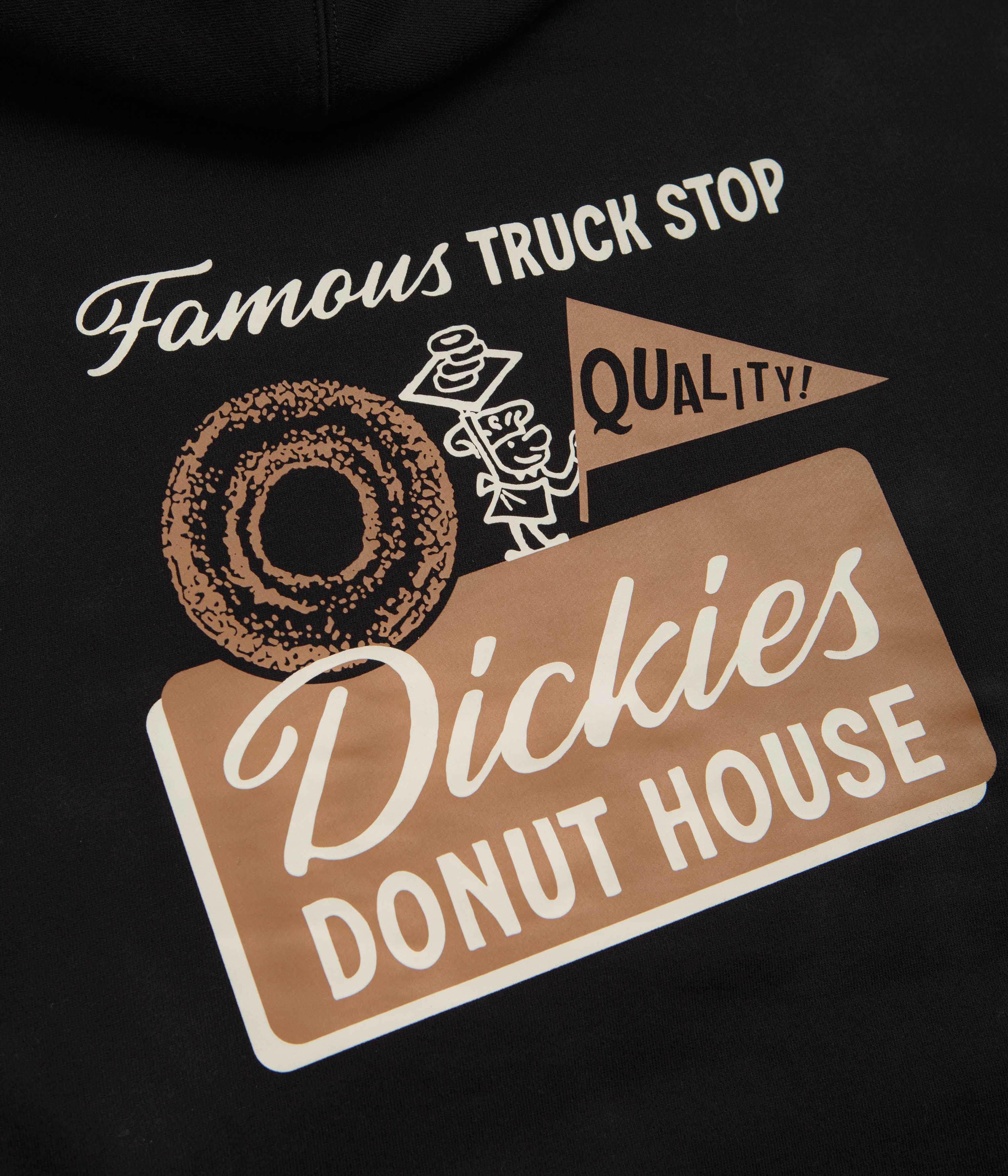 Dickies Donut House Hoodie - Black - Image 5