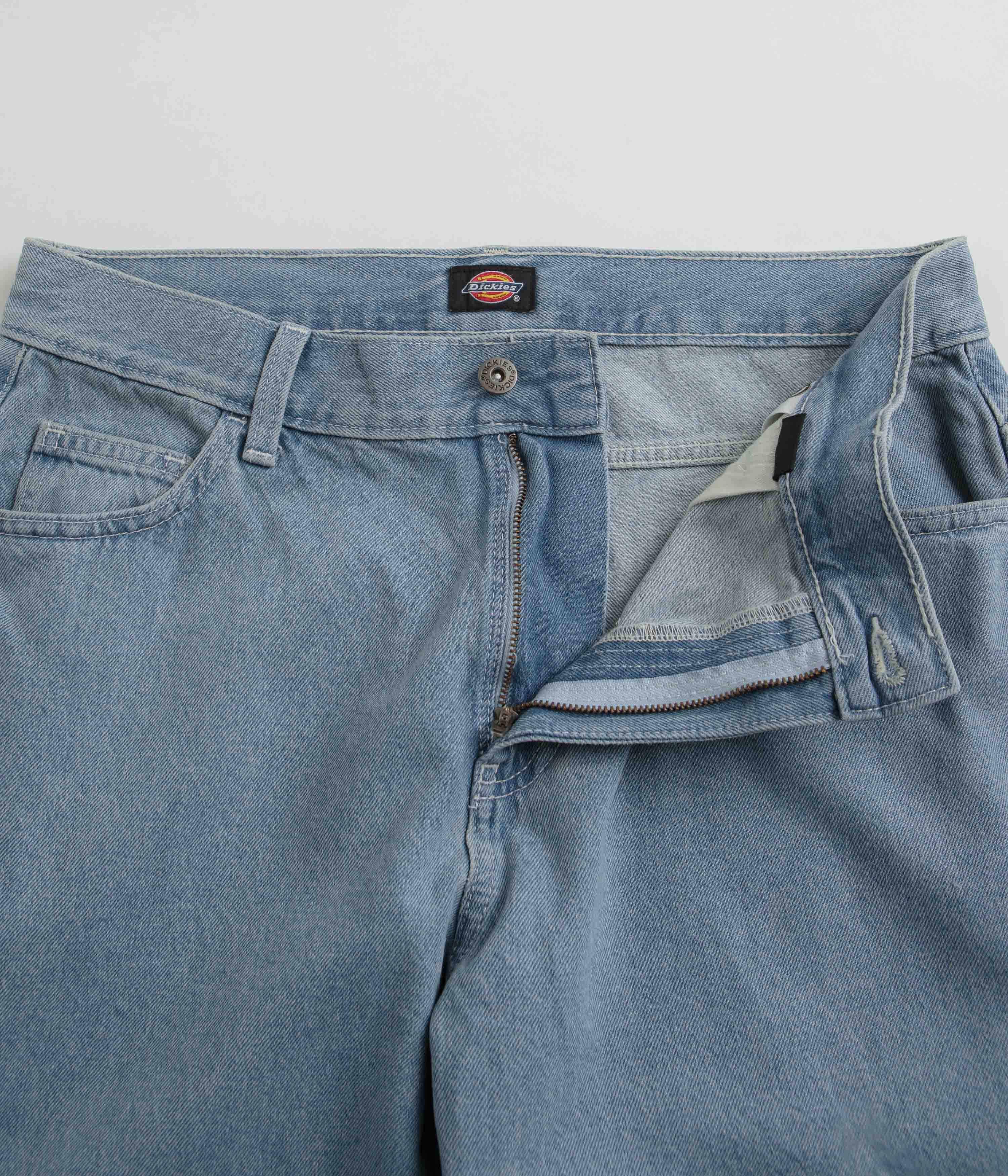 Dickies Double Knee Jeans - Light Wash - Image 6