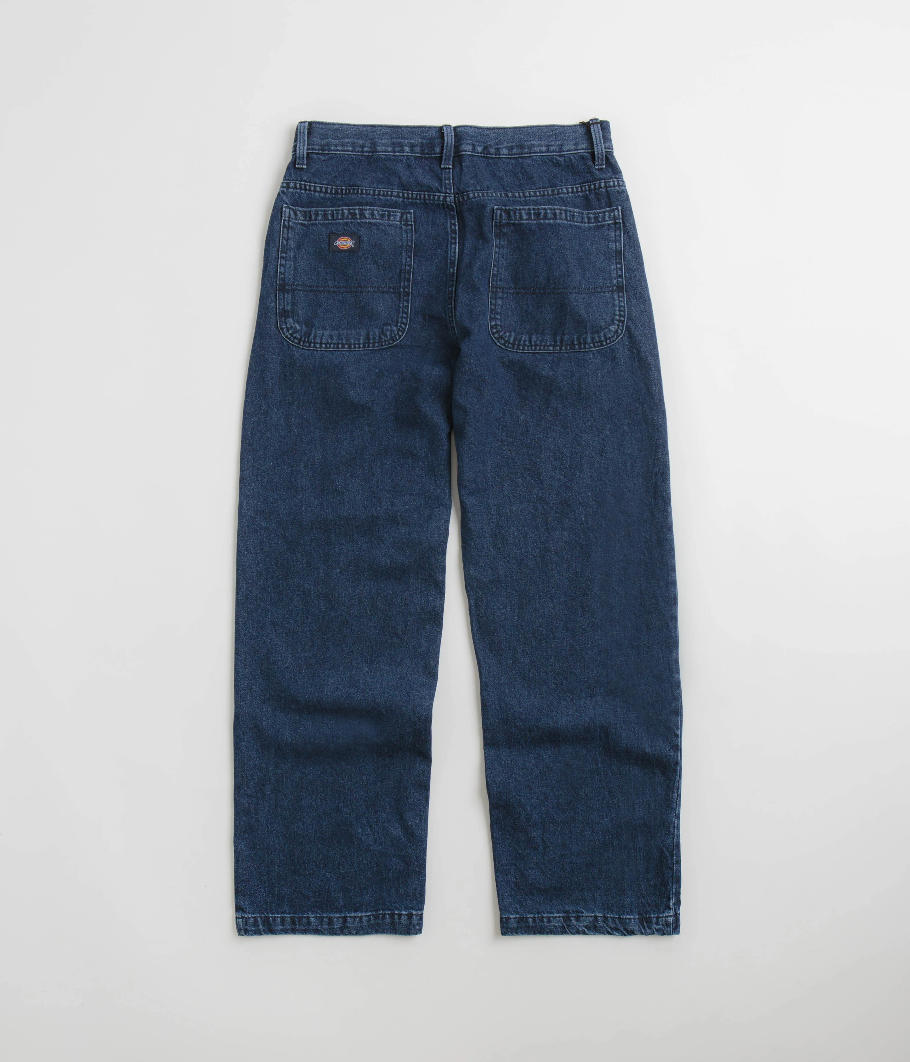 Dickies Double Knee Jeans - Stonewashed Indigo Blue - Image 3