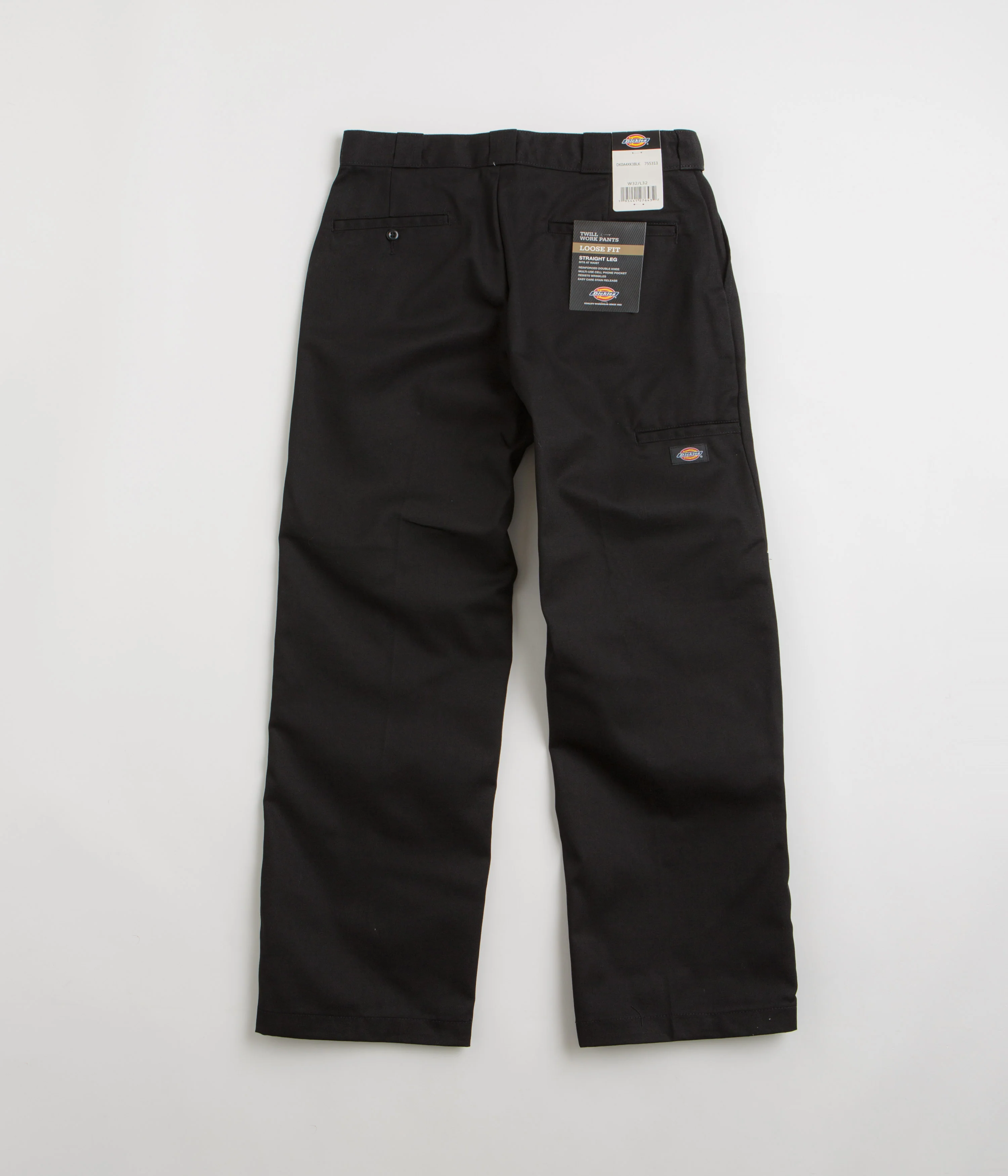 Dickies Double Knee Rec Work Pants - Black - Image 3