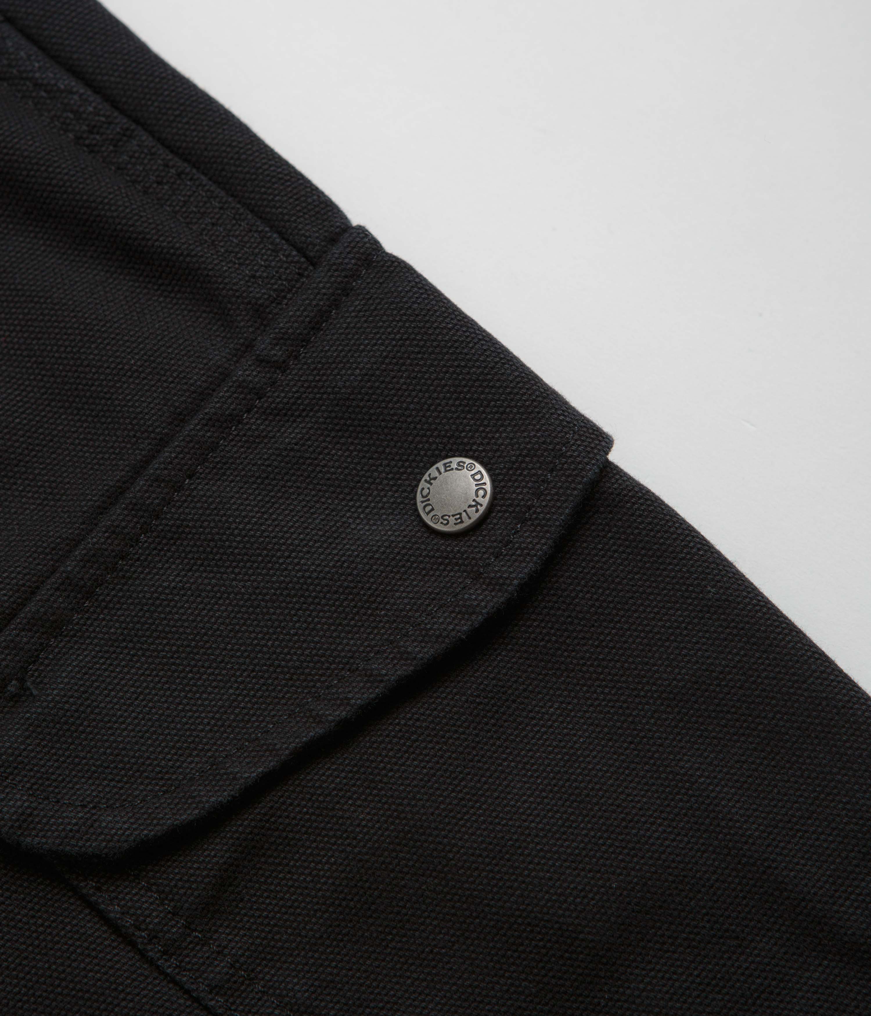 Dickies Duck Canvas Cargo Pants - Black - Image 4
