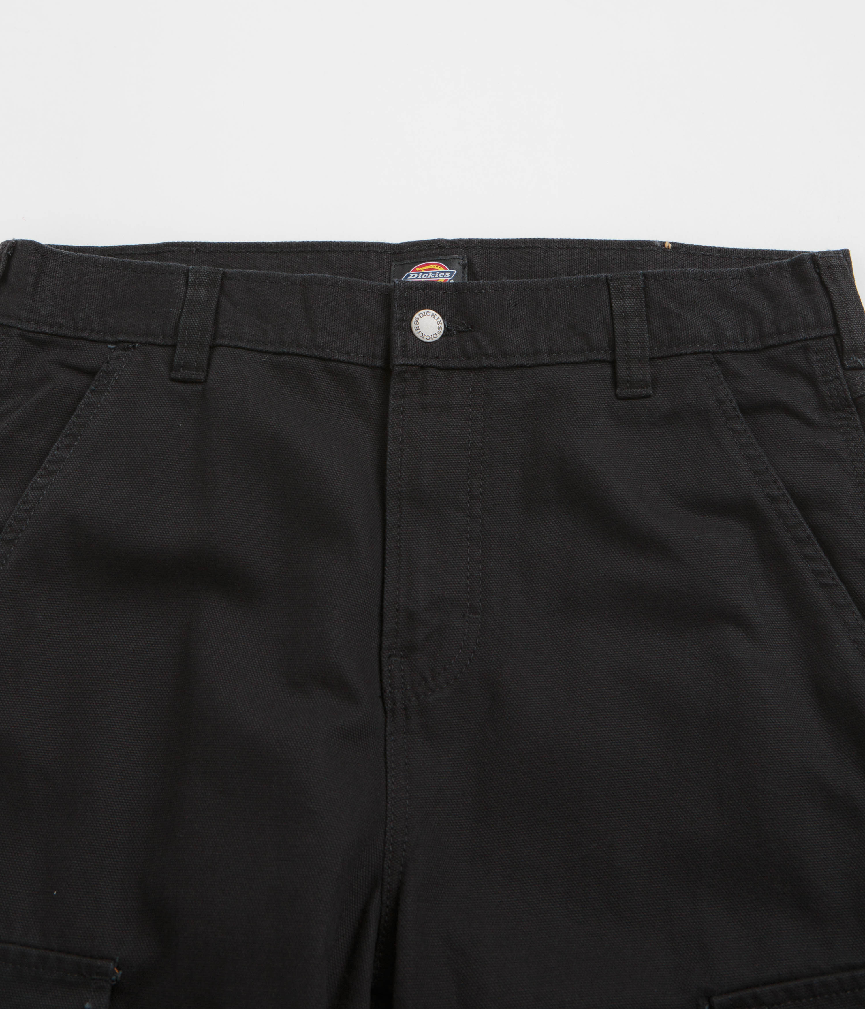 Dickies Duck Canvas Cargo Pants - Black - Image 5