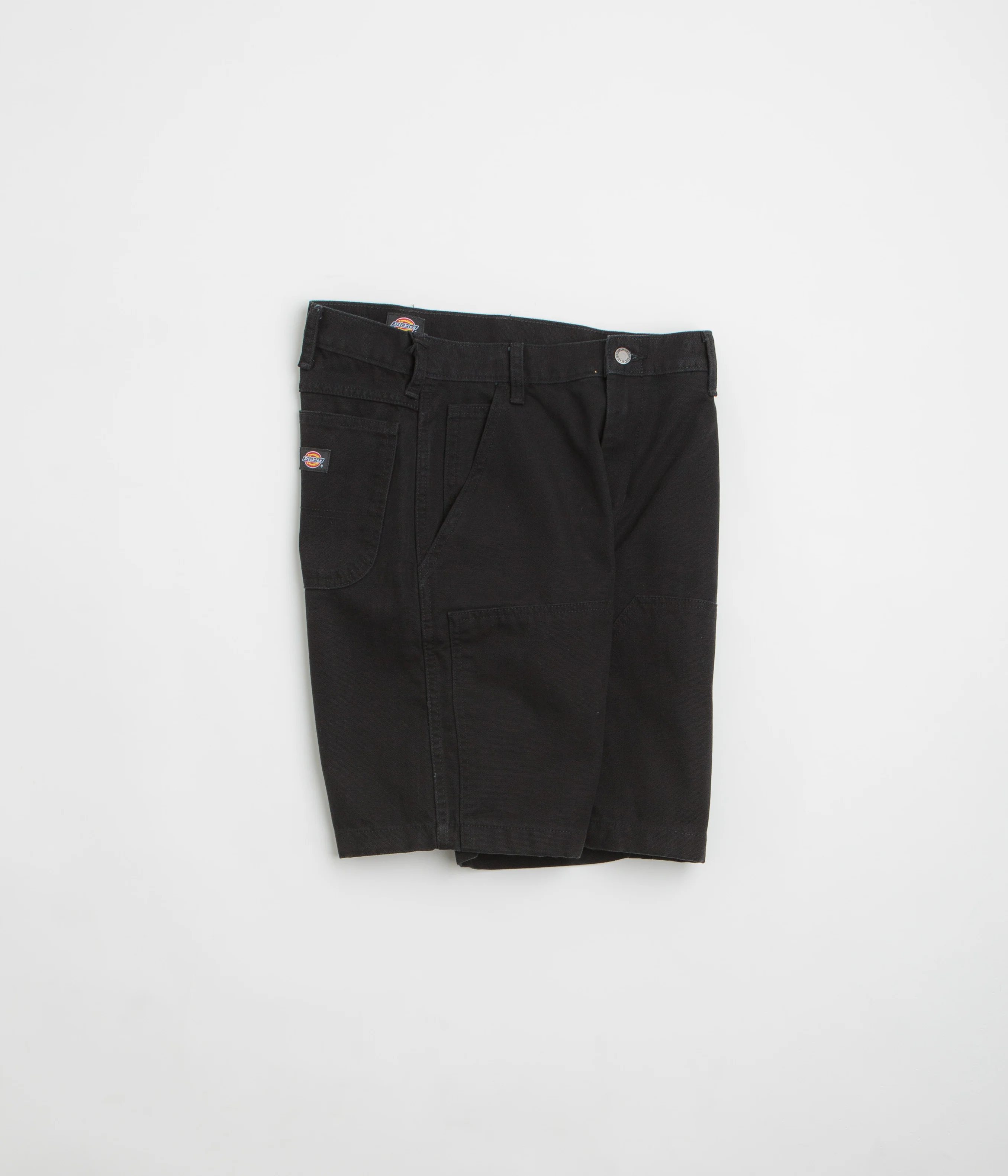 Dickies Duck Canvas Chap Shorts - Stone Washed Black - Image 3