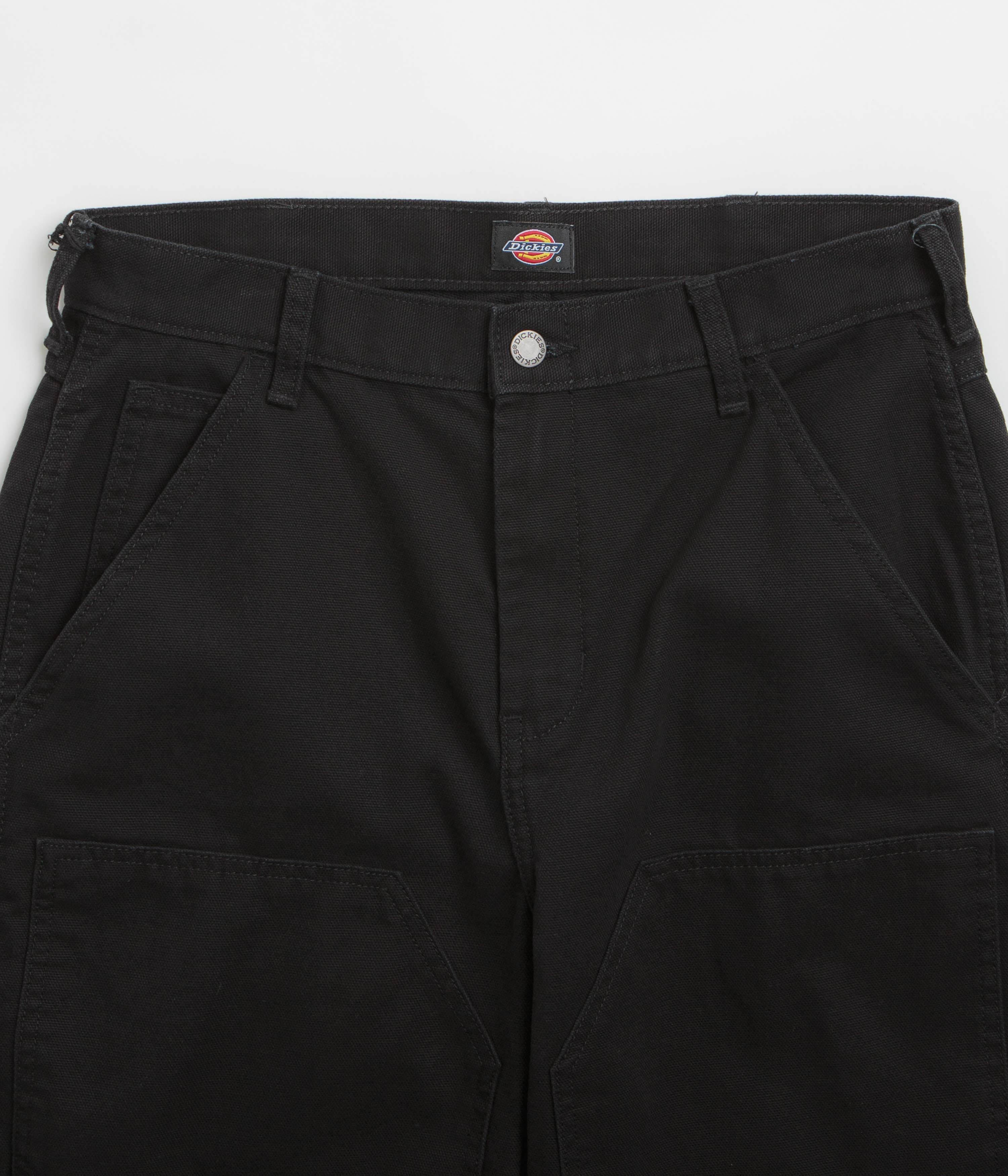 Dickies Duck Canvas Chap Shorts - Stone Washed Black - Image 4