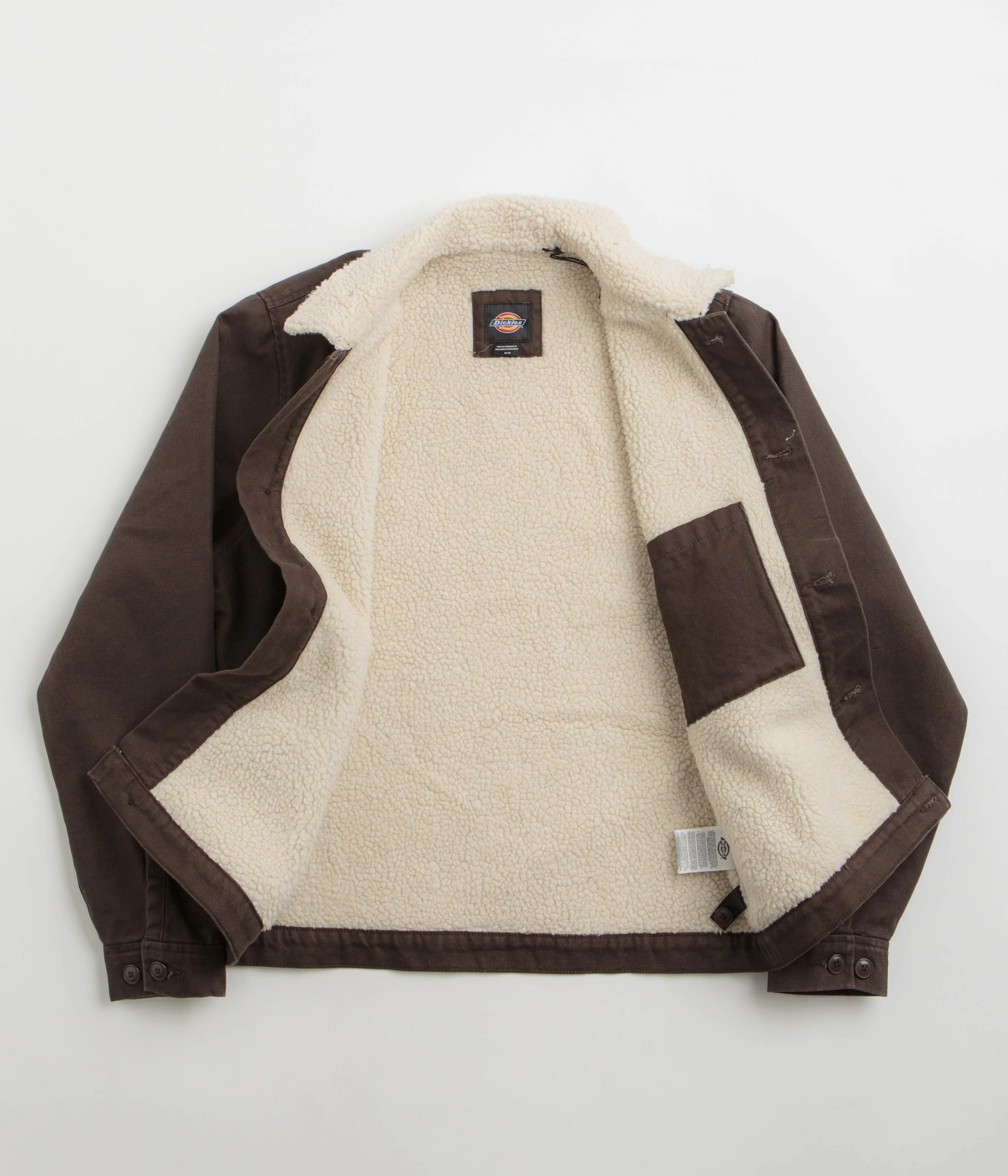 Dickies Duck Canvas Deck Jacket - Dark Brown - Image 2