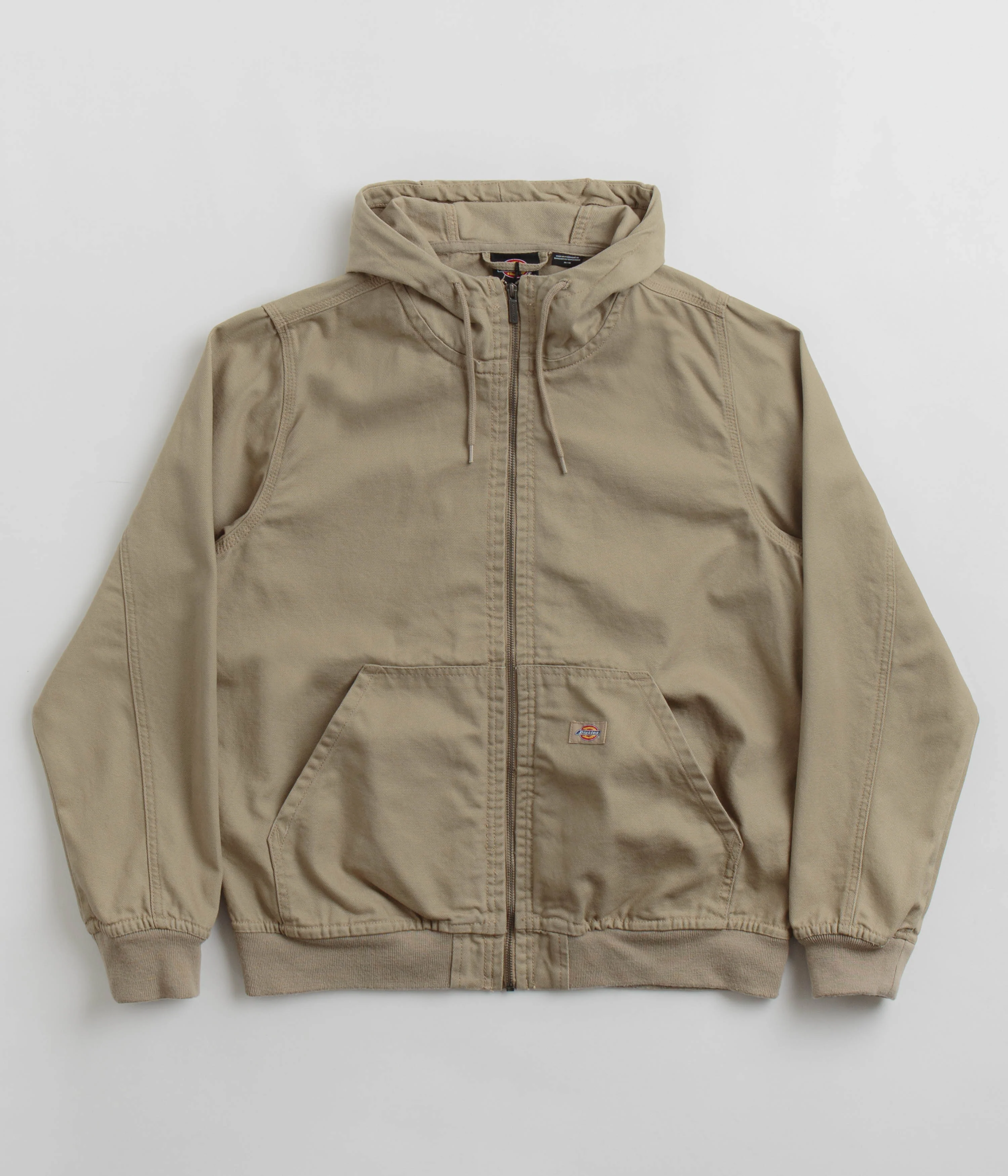 Dickies Duck Canvas Hooded Unlined Jacket - Desert Sand