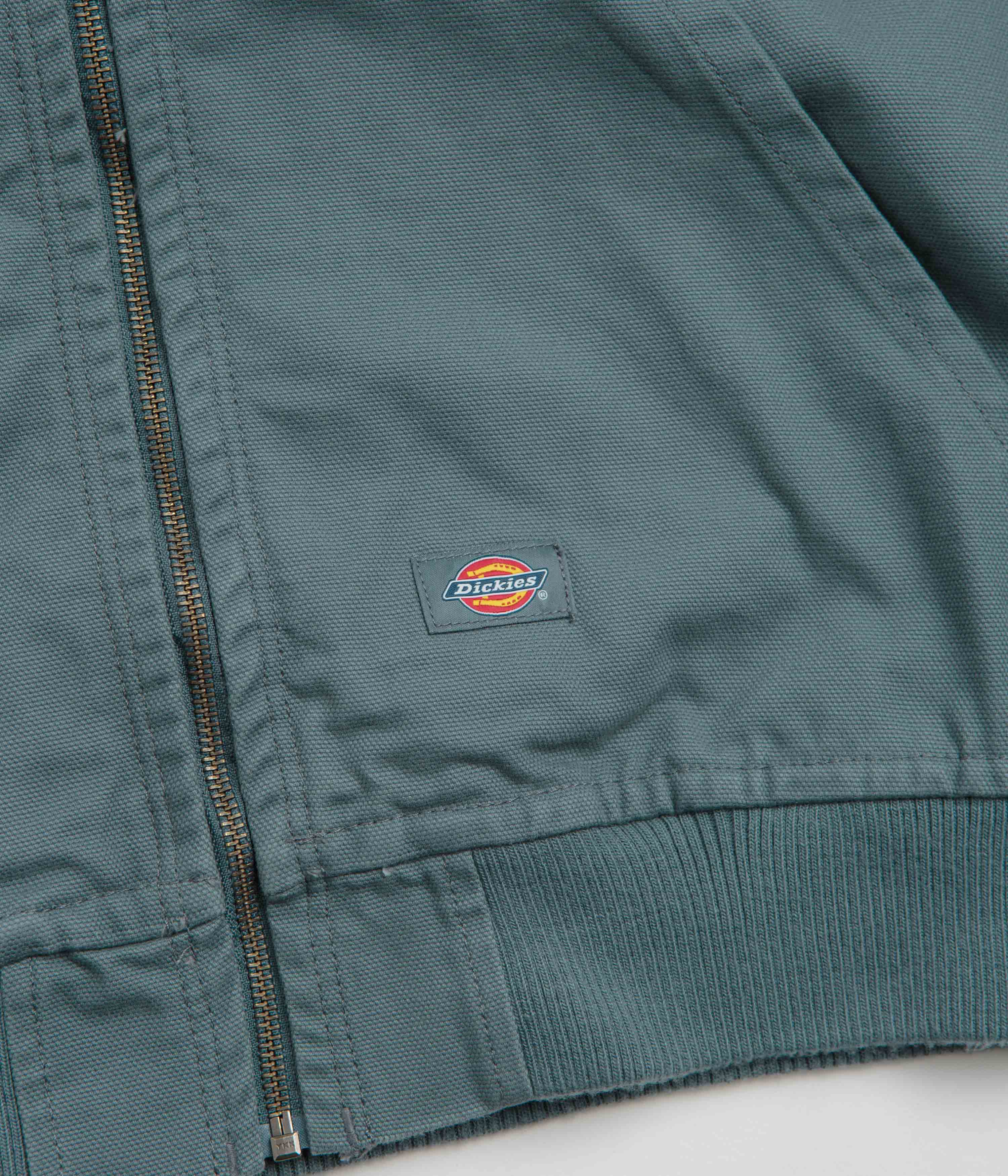 Dickies Duck Canvas Hooded Unlined Jacket - Stormy Weather - Image 4