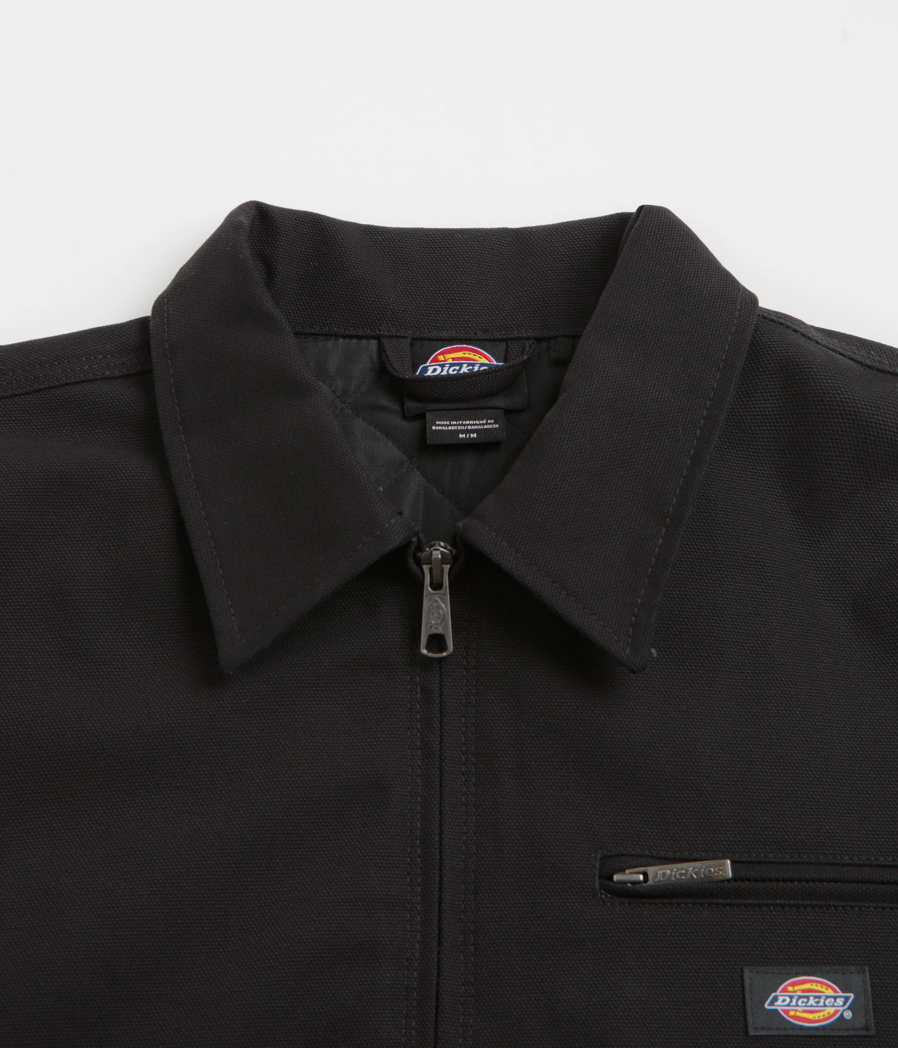 Dickies Duck Canvas Painter Jacket - Black - Image 3