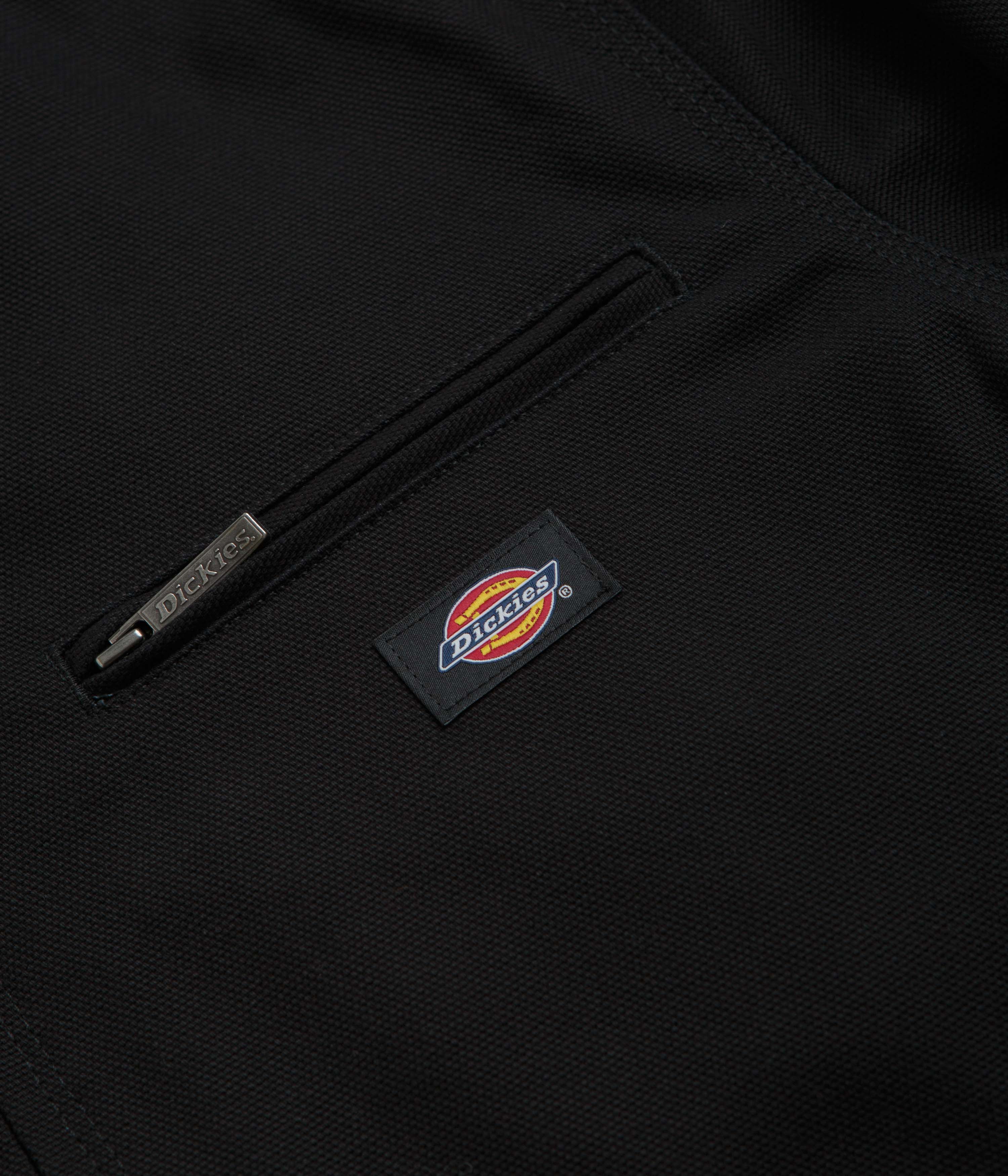 Dickies Duck Canvas Painter Jacket - Black - Image 4