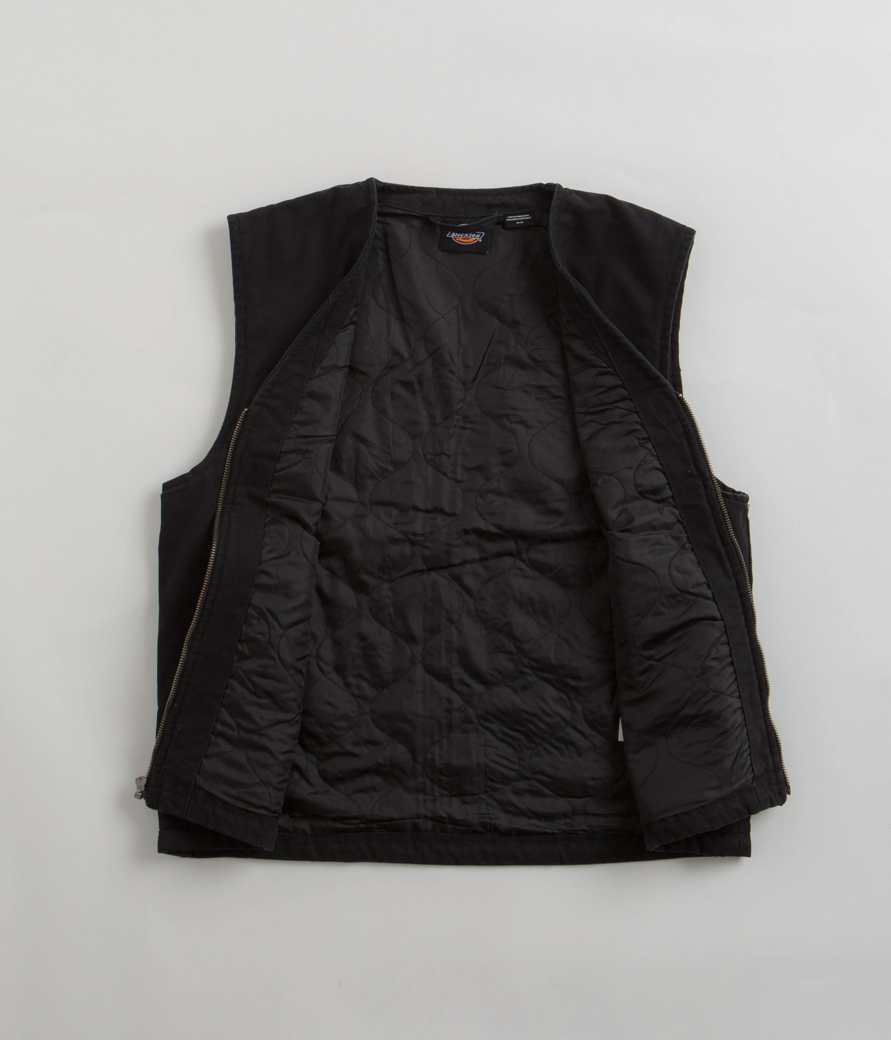 Dickies Duck Canvas Summer Vest - Black - Image 3